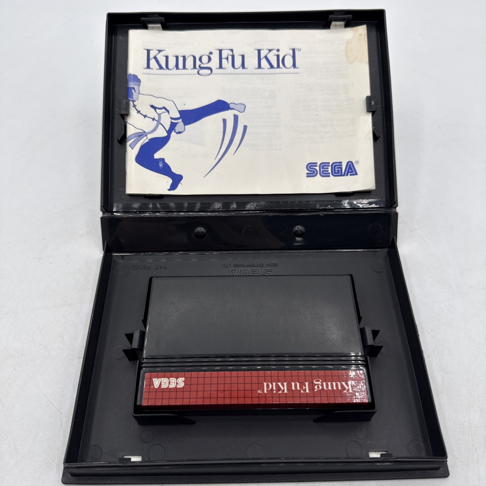 Kung Fu Kid The Mega Cartridge Sega Master System 1987 With Manual