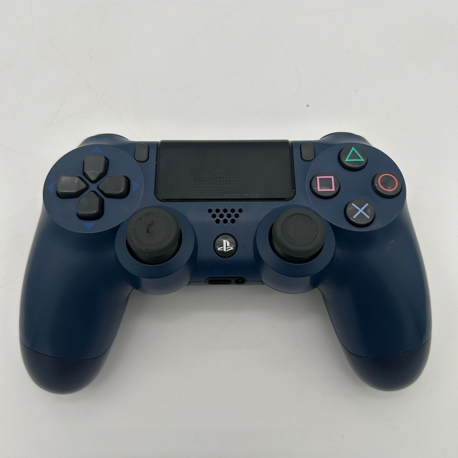 Sony PS4 Slim Console 2215A 500GB w/ Blue DualShock 4 Controller & Power Cable