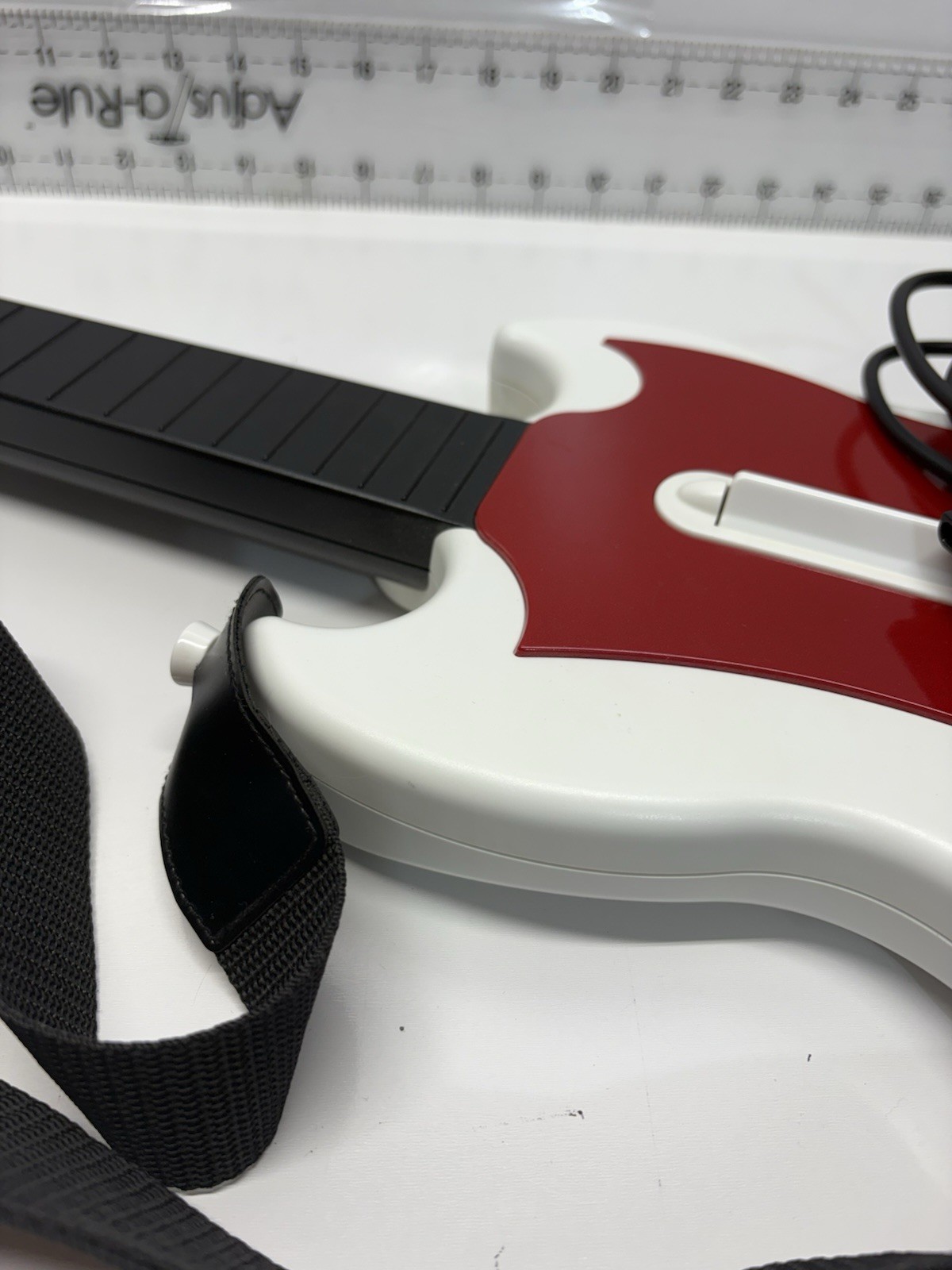 RedOctane Guitar Hero SG Wired Guitar Bundle PS2 Tested Working + Rocks the 80s