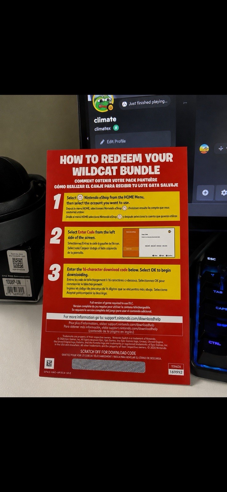 Wildcat Code Unused