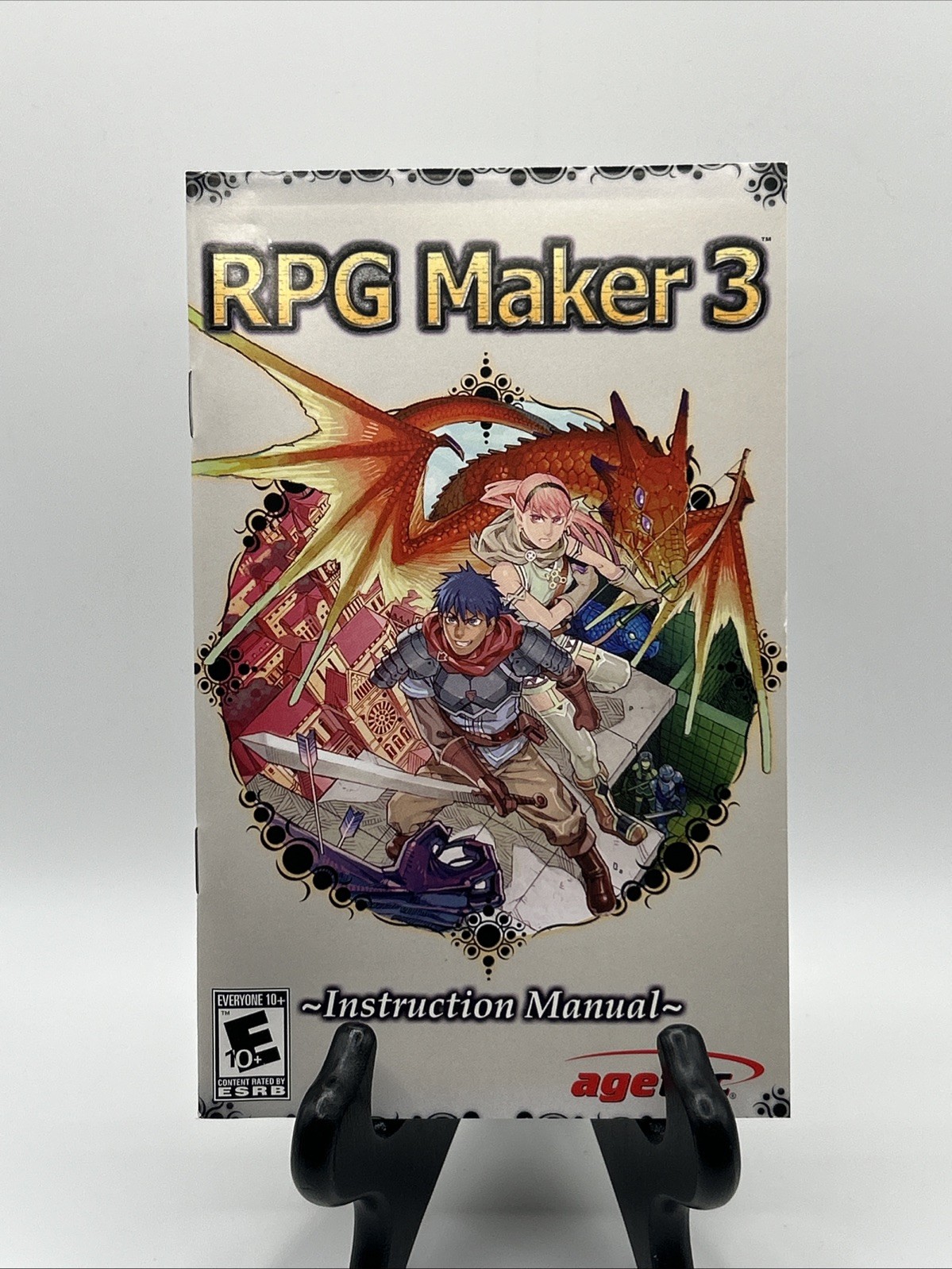RPG Maker 3 (Sony PlayStation 2, 2005) Complete In Box CIB Tested Refurbished
