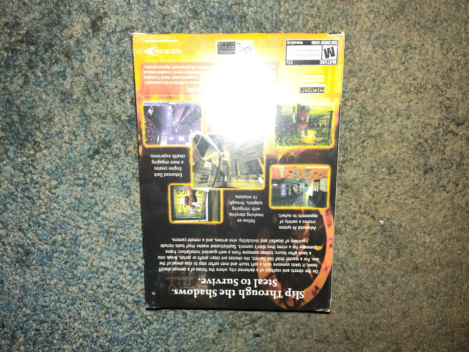 Thief II 2: The Metal Age SMALL BOX (PC 2000) FACTORY SEALED! – RARE! SEE PICS!