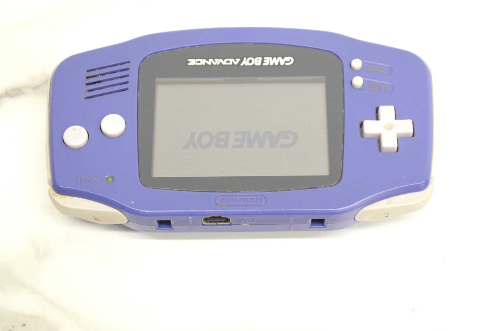 Nintendo Game Boy Advance GBA Console AGB-001 – Indigo Purple w/Original Box!
