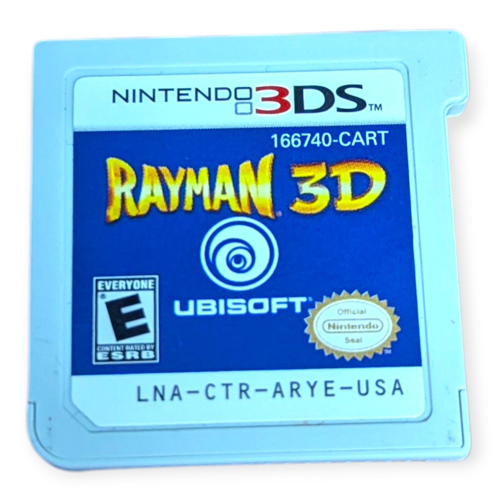 Rayman 3D Nintendo 3DS Game with Case and Cartridge