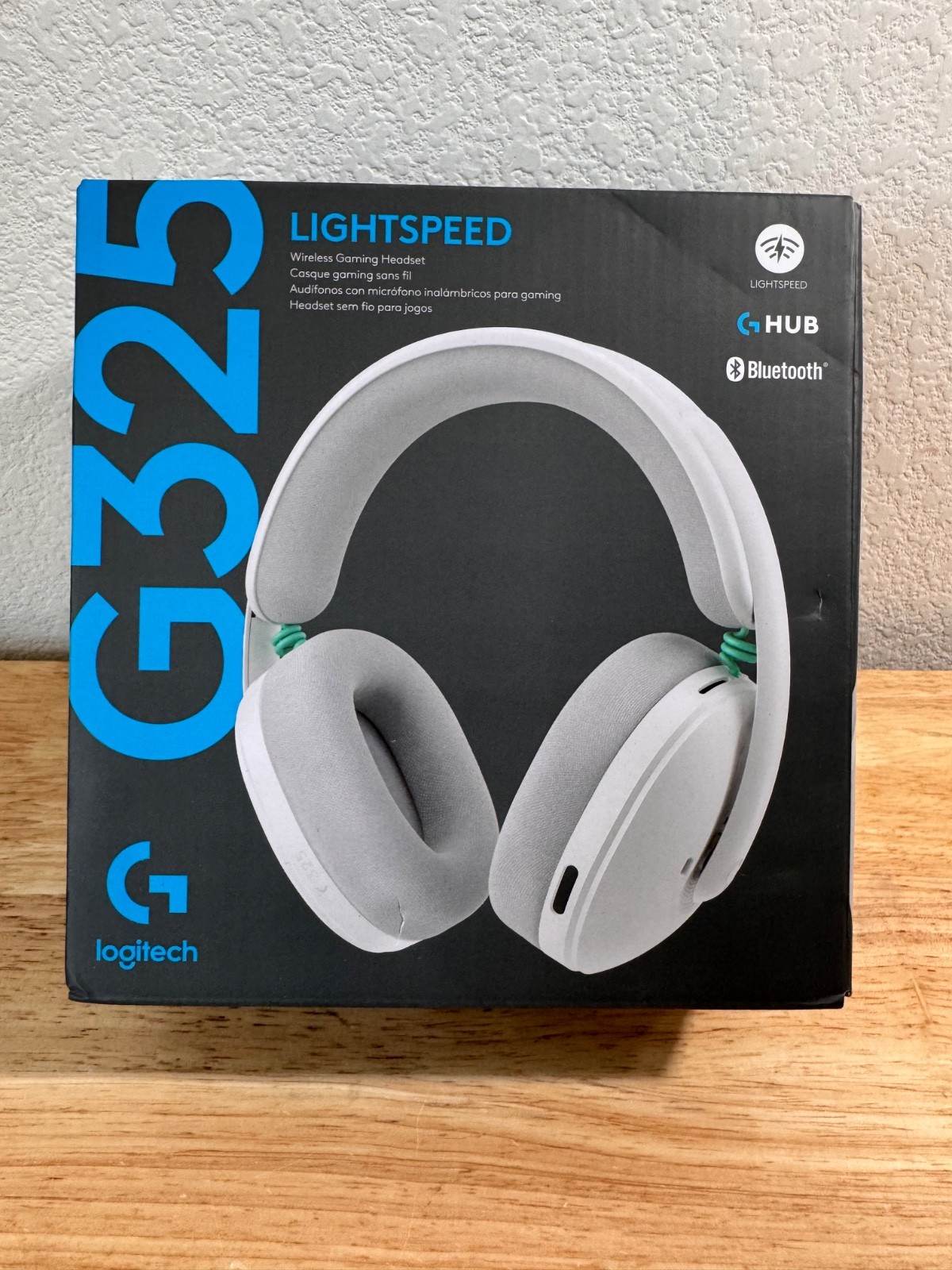 LOGITECH G325 LIGHTSPEED WIRELESS BLUETOOTH GAMING HEADSET – WHITE