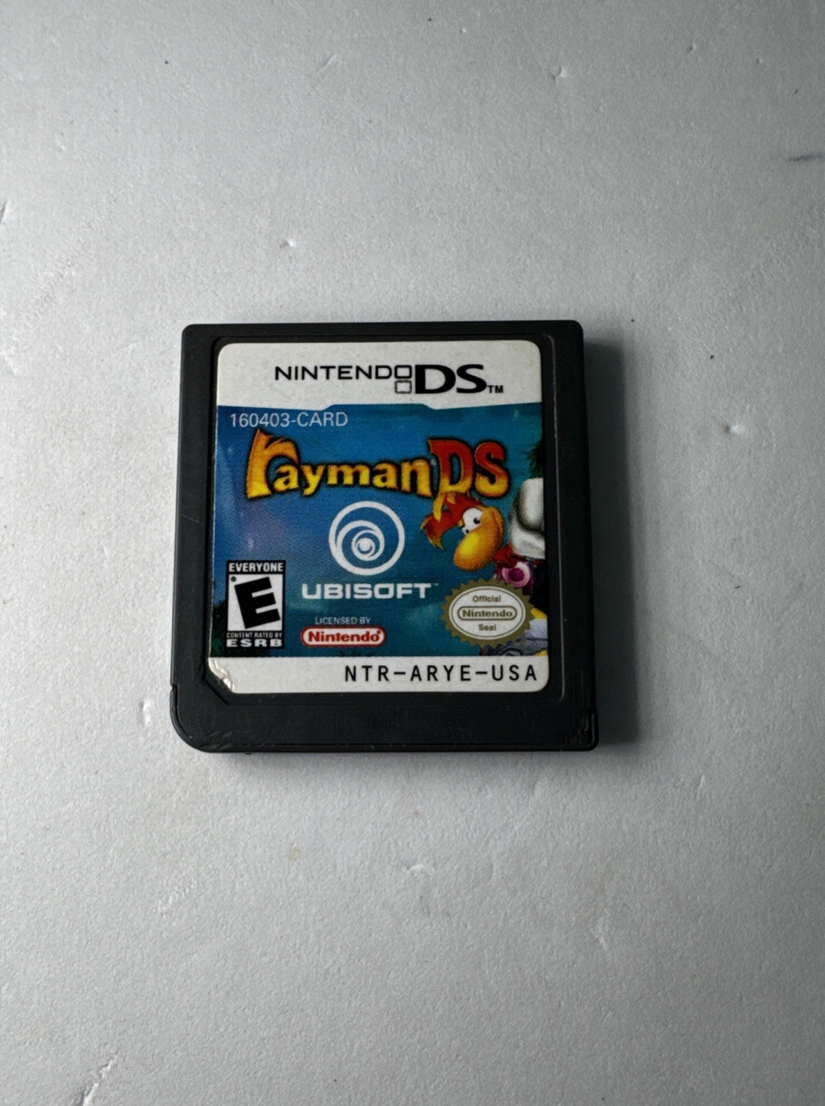 Rayman DS Nintendo DS Video Game Platformer Ubisoft Adventure
