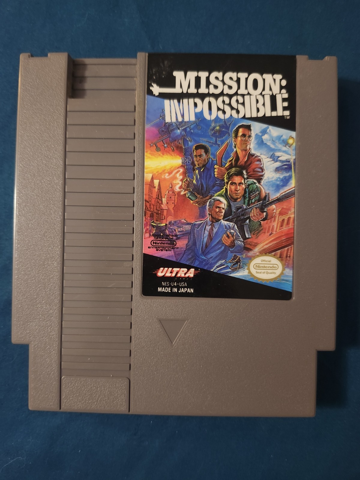 Mission Impossible Video Game For Nintendo NES