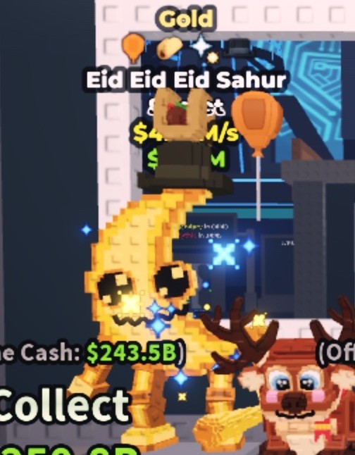 steal a brainrot Secret Virtual Pet PC Screenshot “Gold” “Eid Eid Eid Sahur”