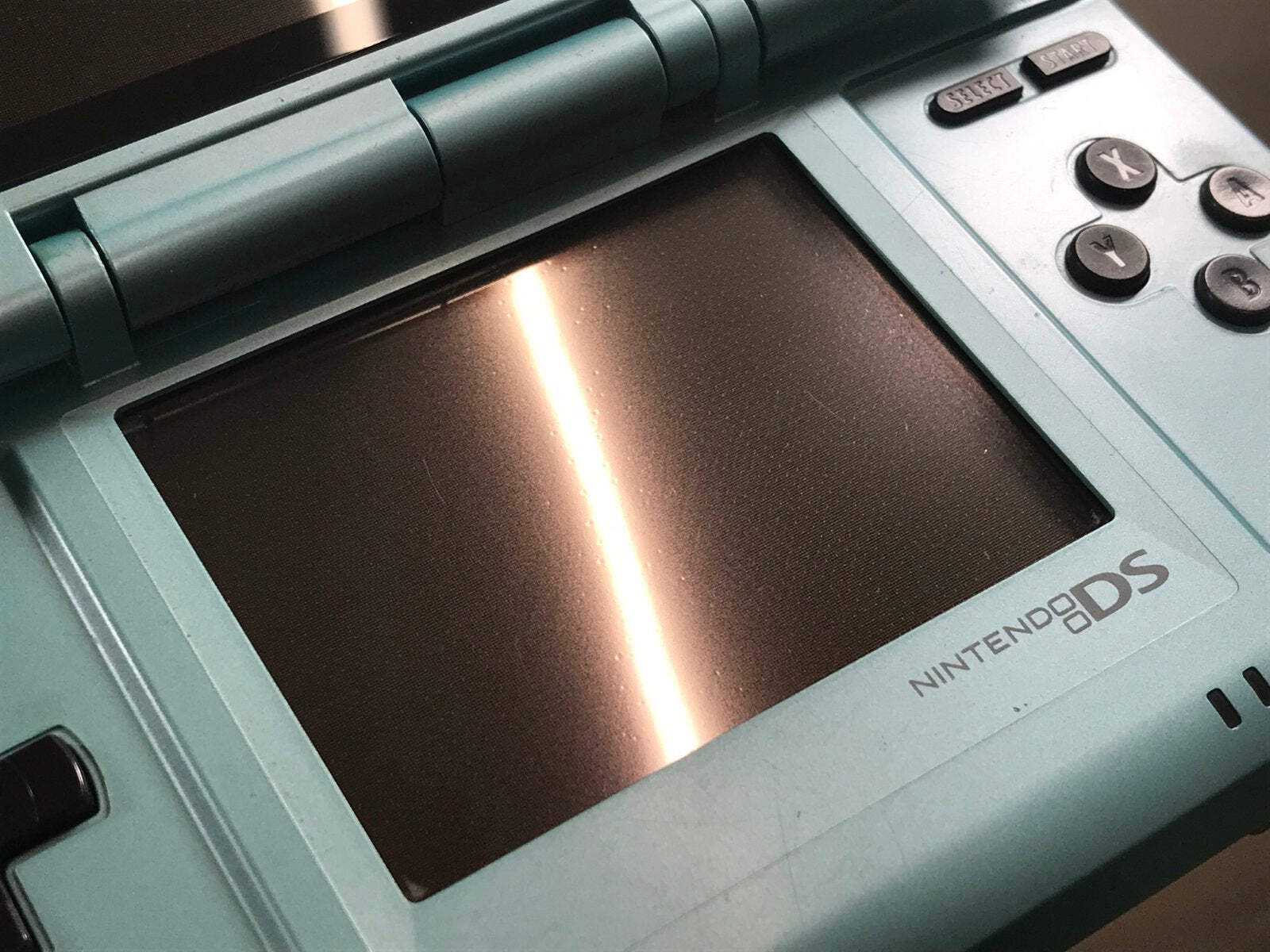 Nintendo DS Turquoise Blue Console Nintendo Japan – With Defects LH1321