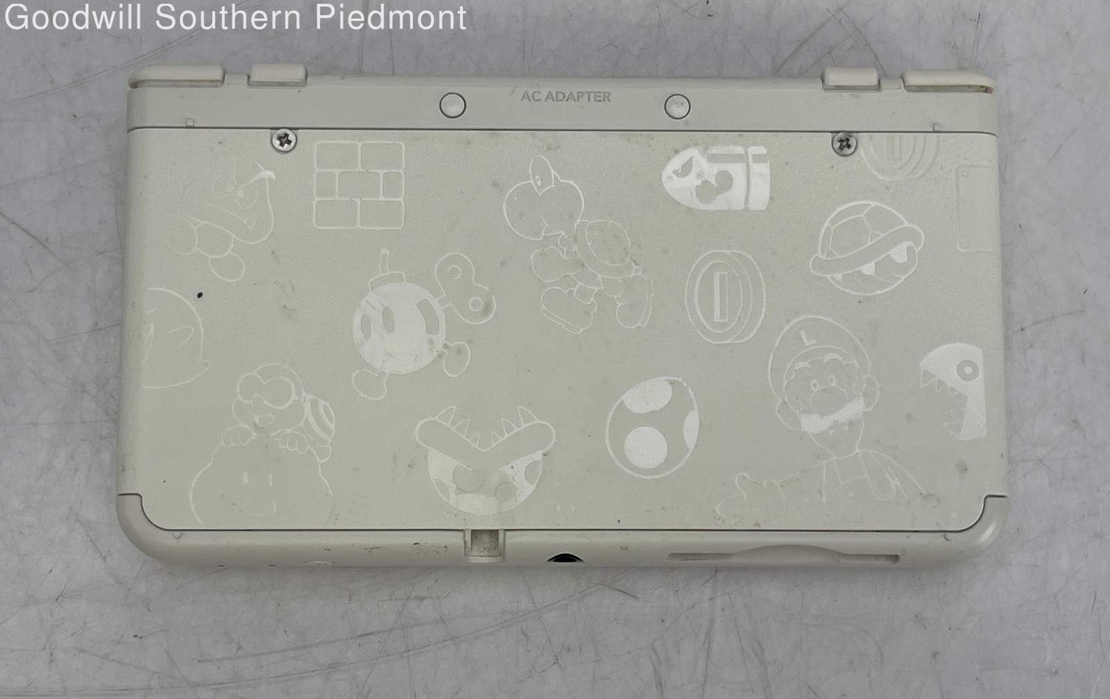 New Nintendo 3DS Mario Black Friday US Handheld Game Console – White – Tested