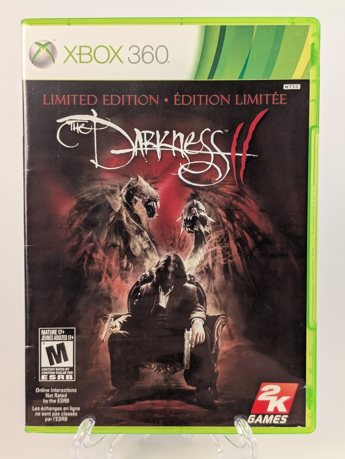 The Darkness 2 II Limited Edition (Xbox 360)➡️No Manual – Tested – Near Mint 📀!