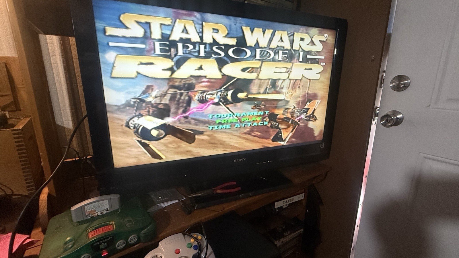 Nintendo 64 Racing Game Lot: Star Wars Episode I Racer, Diddy Kong, MRC