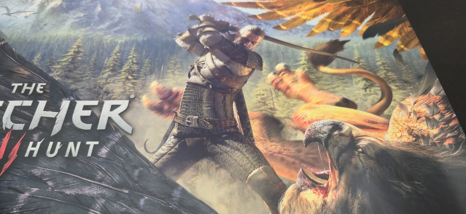 Witcher 3 Wild Hunt Promotional Poster 22″ x 15″