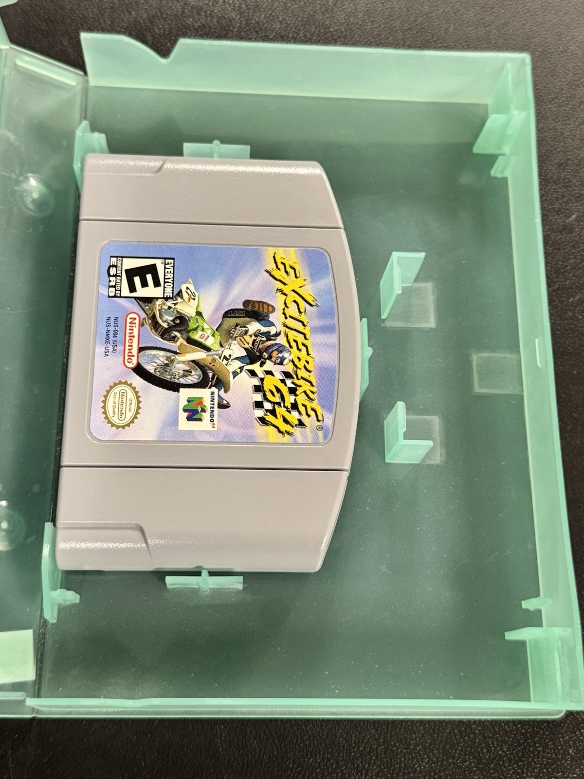 N64 Excitebike – Nintendo 64 – Authentic Game, Manual + Clamshell Case NM Label!