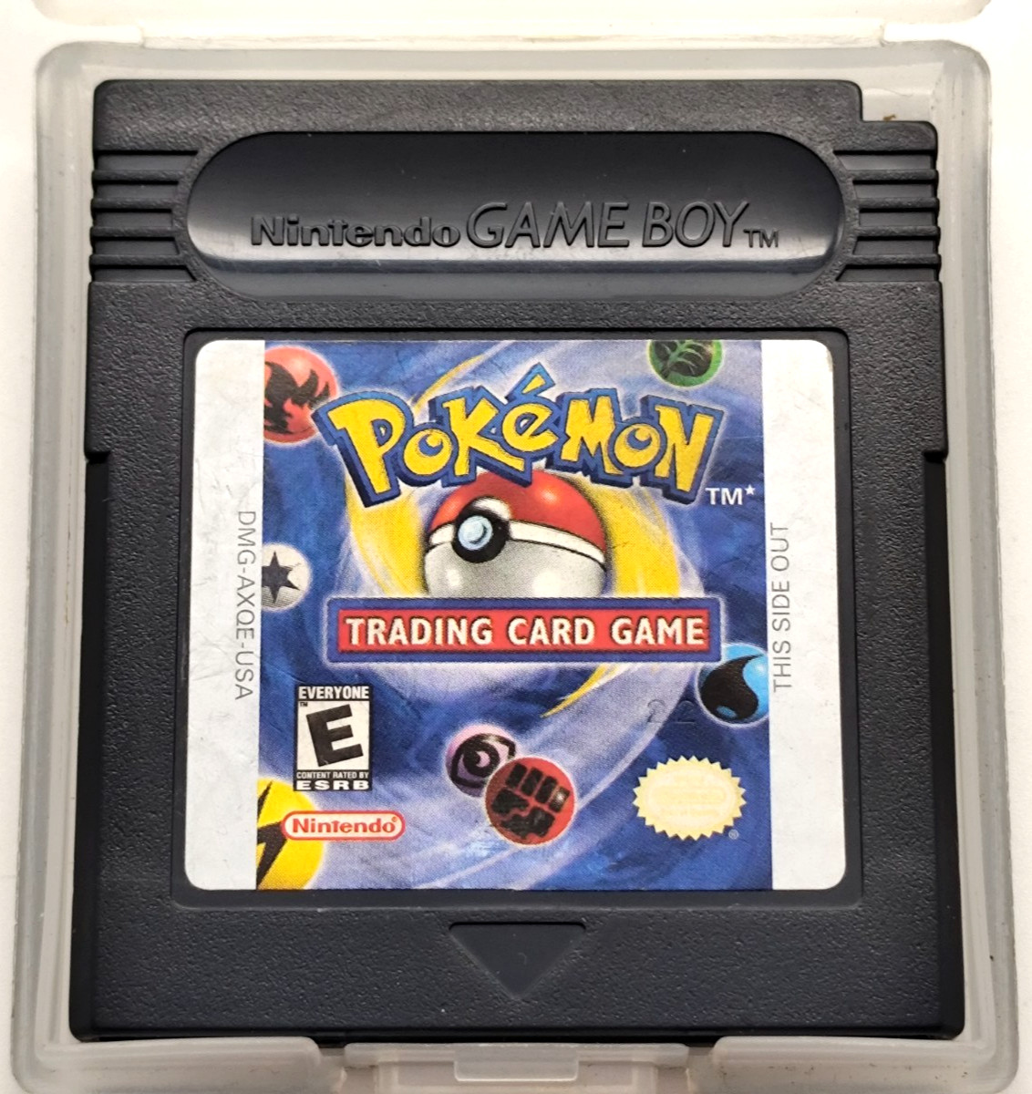 Pokemon Trading Card Game (Game Boy Color GCB, 2000) COMPLETE CIB Authentic Dry
