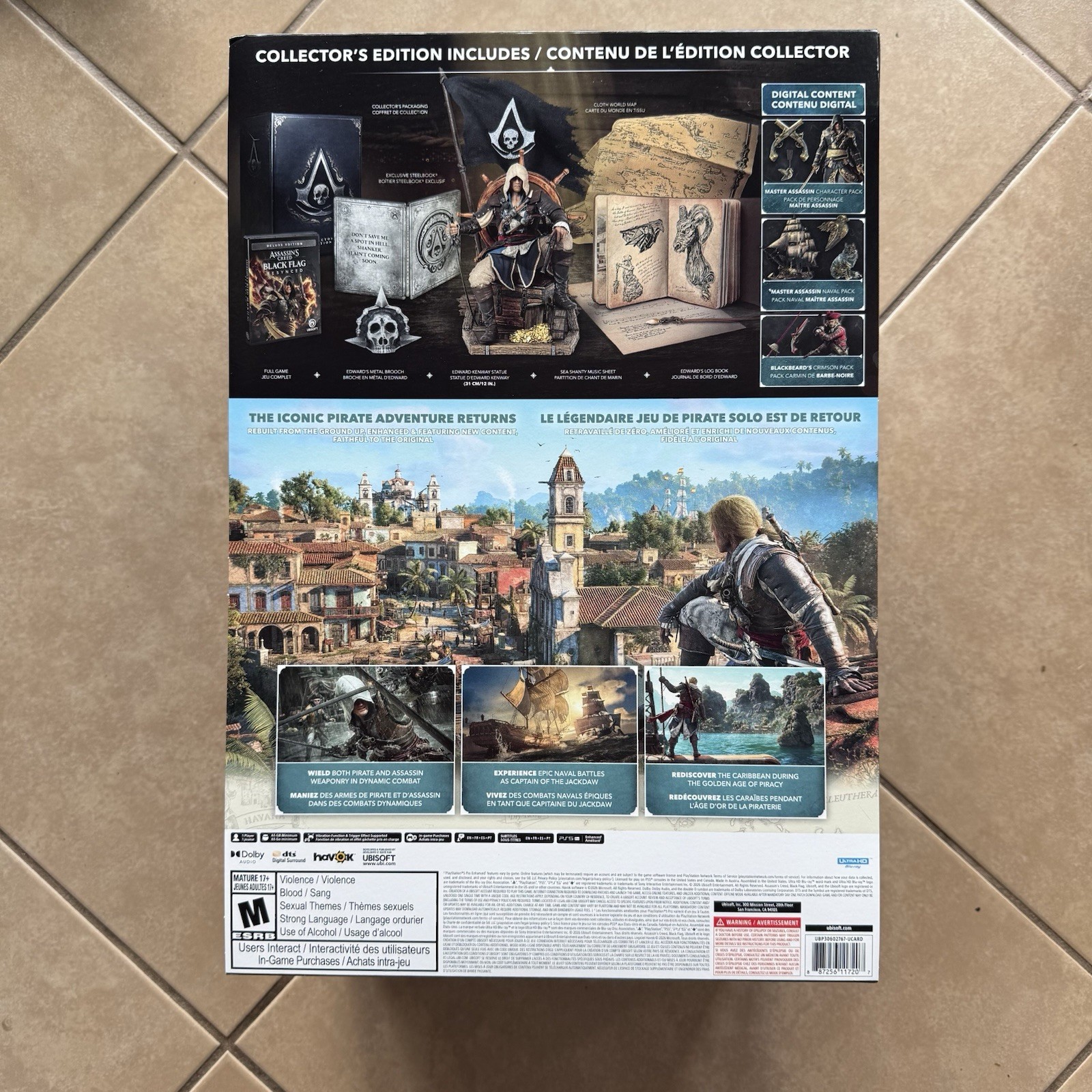 IN HAND | Assassin’s Creed Black Flag Resynced PS5 Collector’s Edition | USA