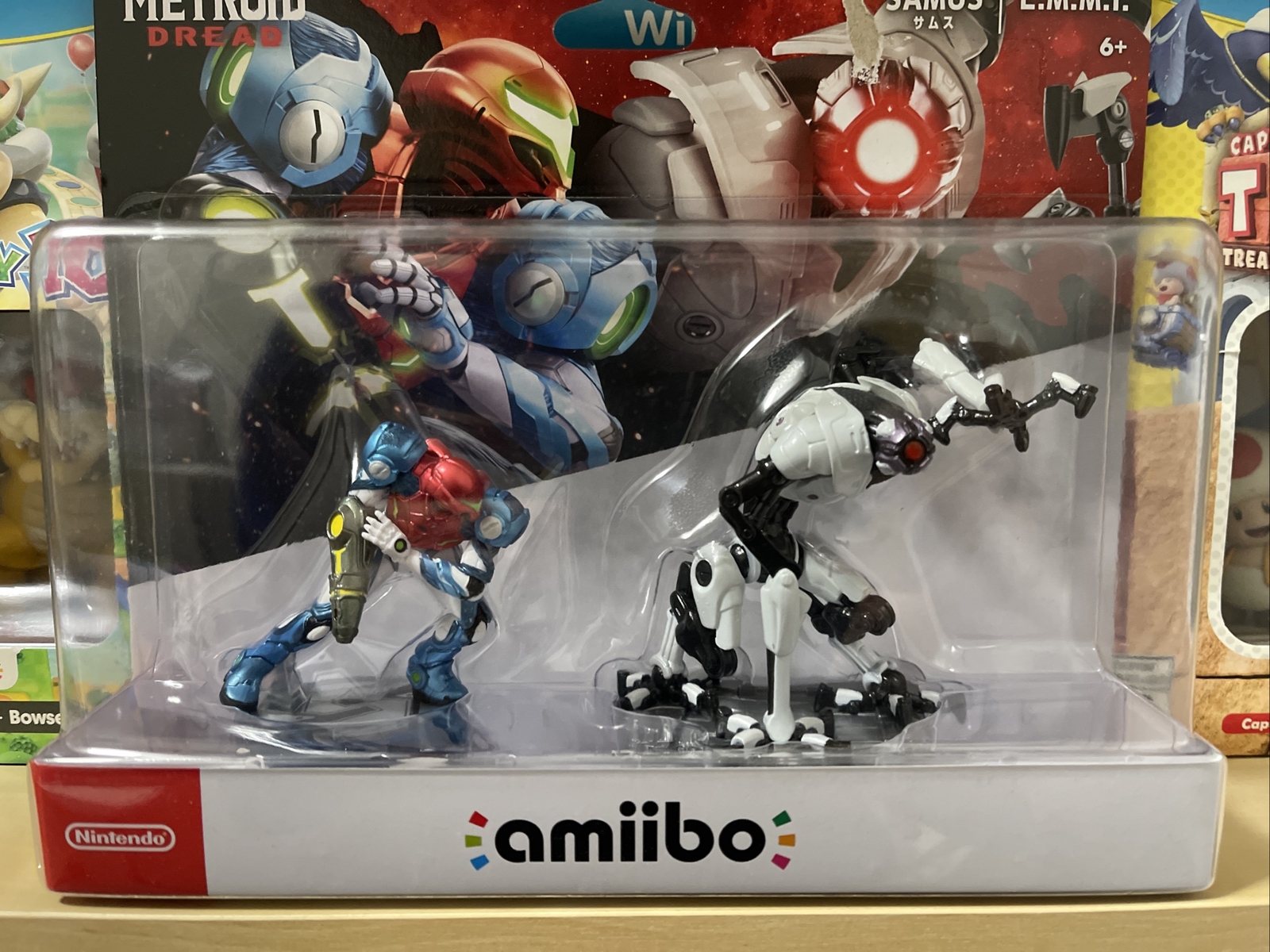 Metroid Dread Amiibo 2 Pack Brand New Factory Sealed