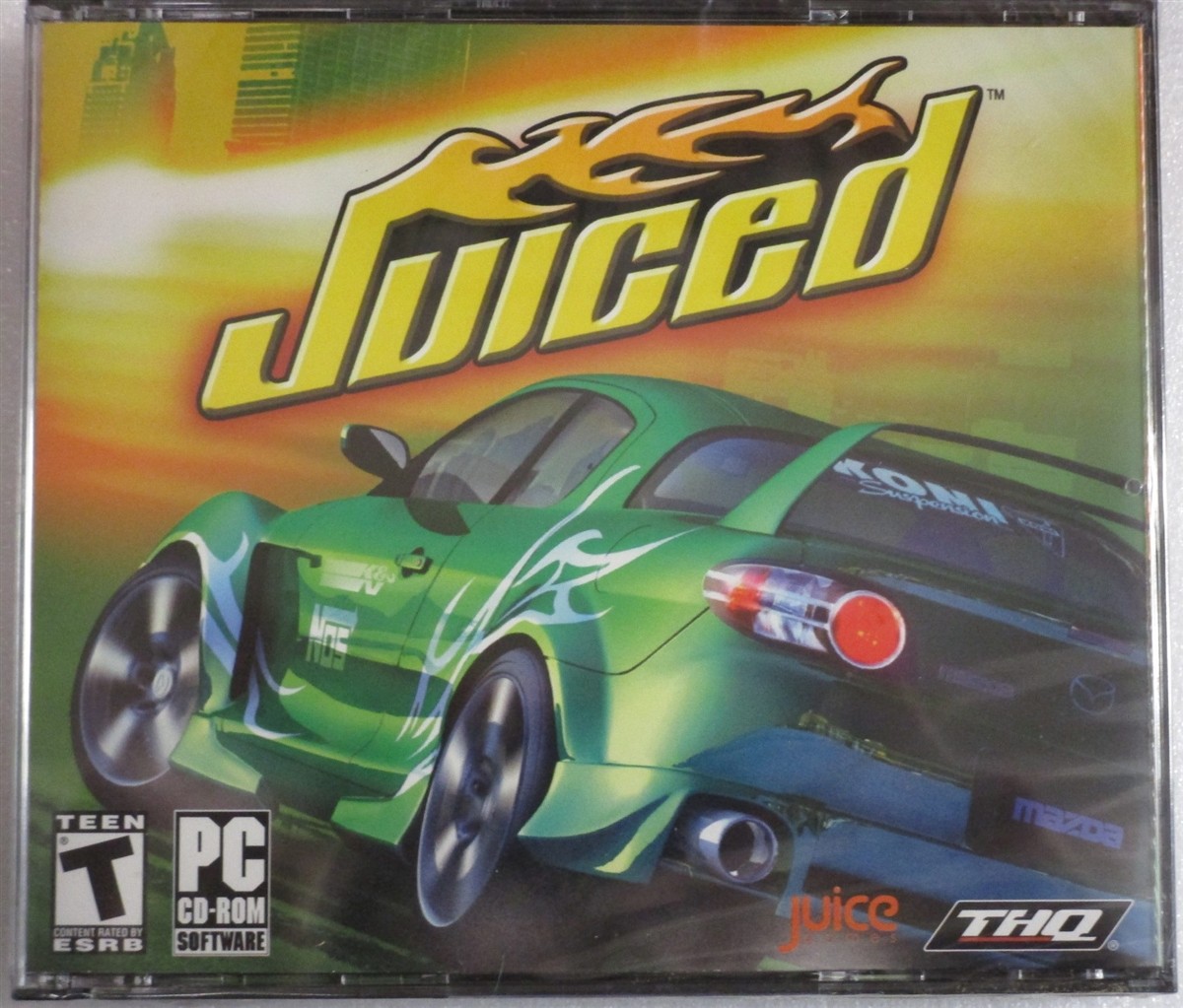 Video Game PC Juiced NEW SEALED Double thick Jewel