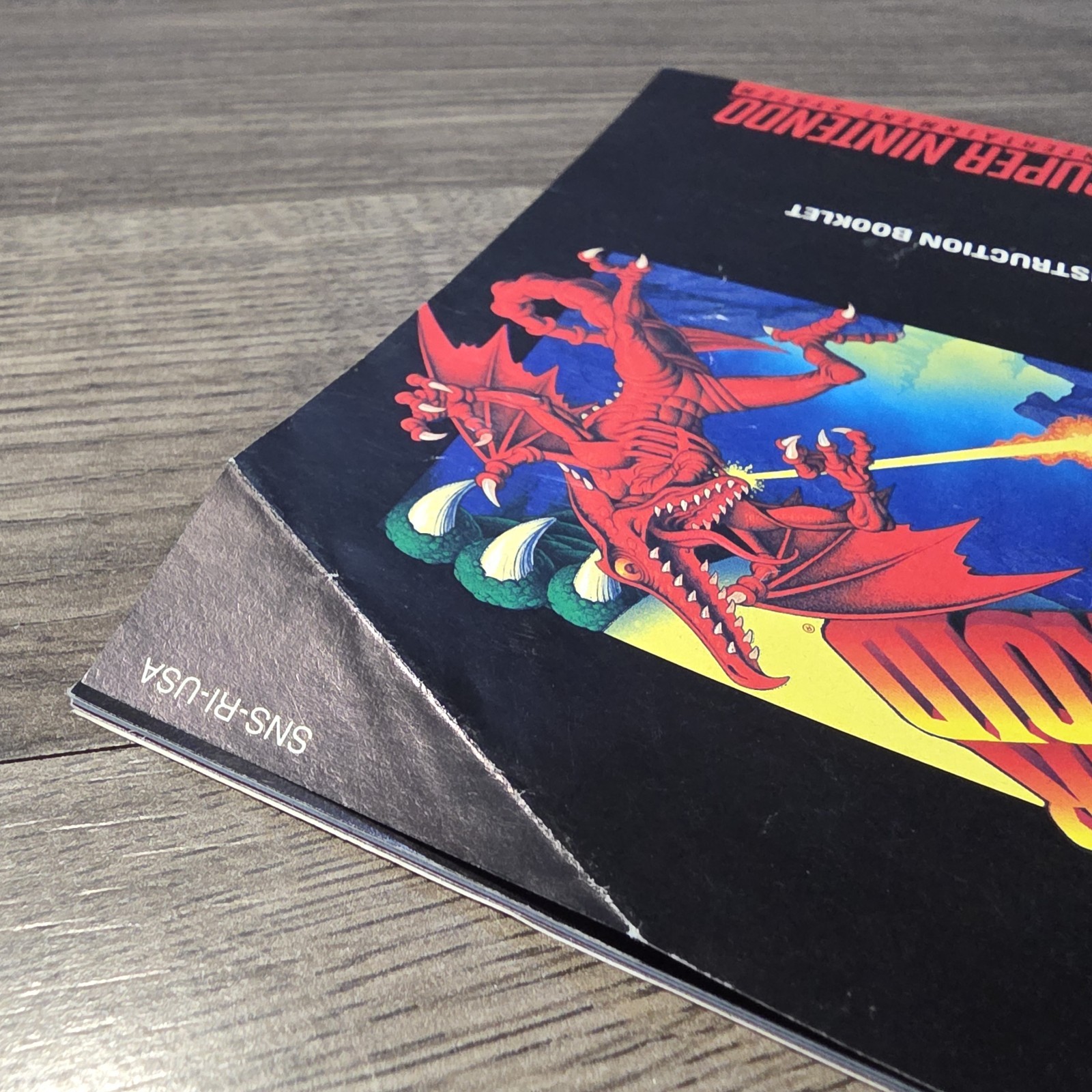 SNES Super Nintendo Super Metroid Instruction Booklet Manual Authentic Original