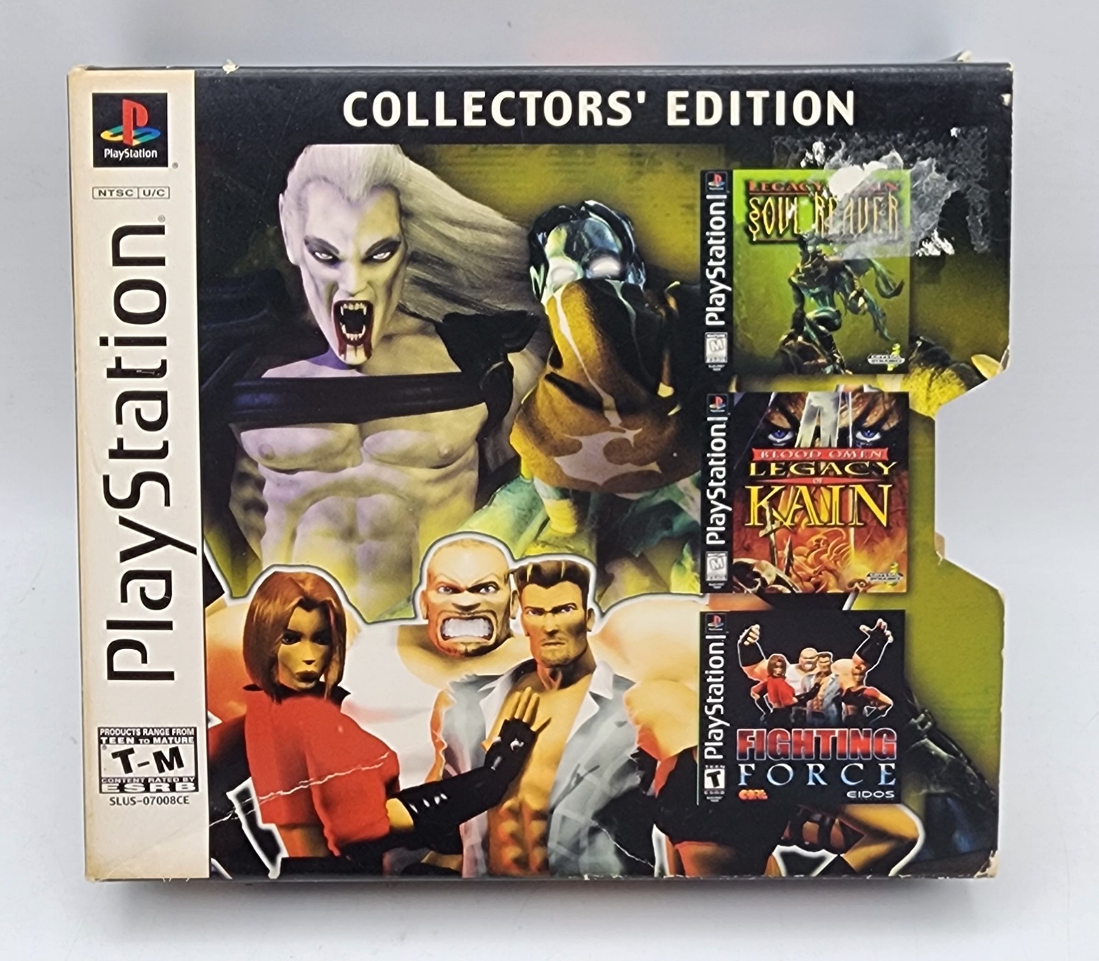 PS1 Eidos Collectors’ Edition Soul Reaver, Legacy of Kain & Fighting Force