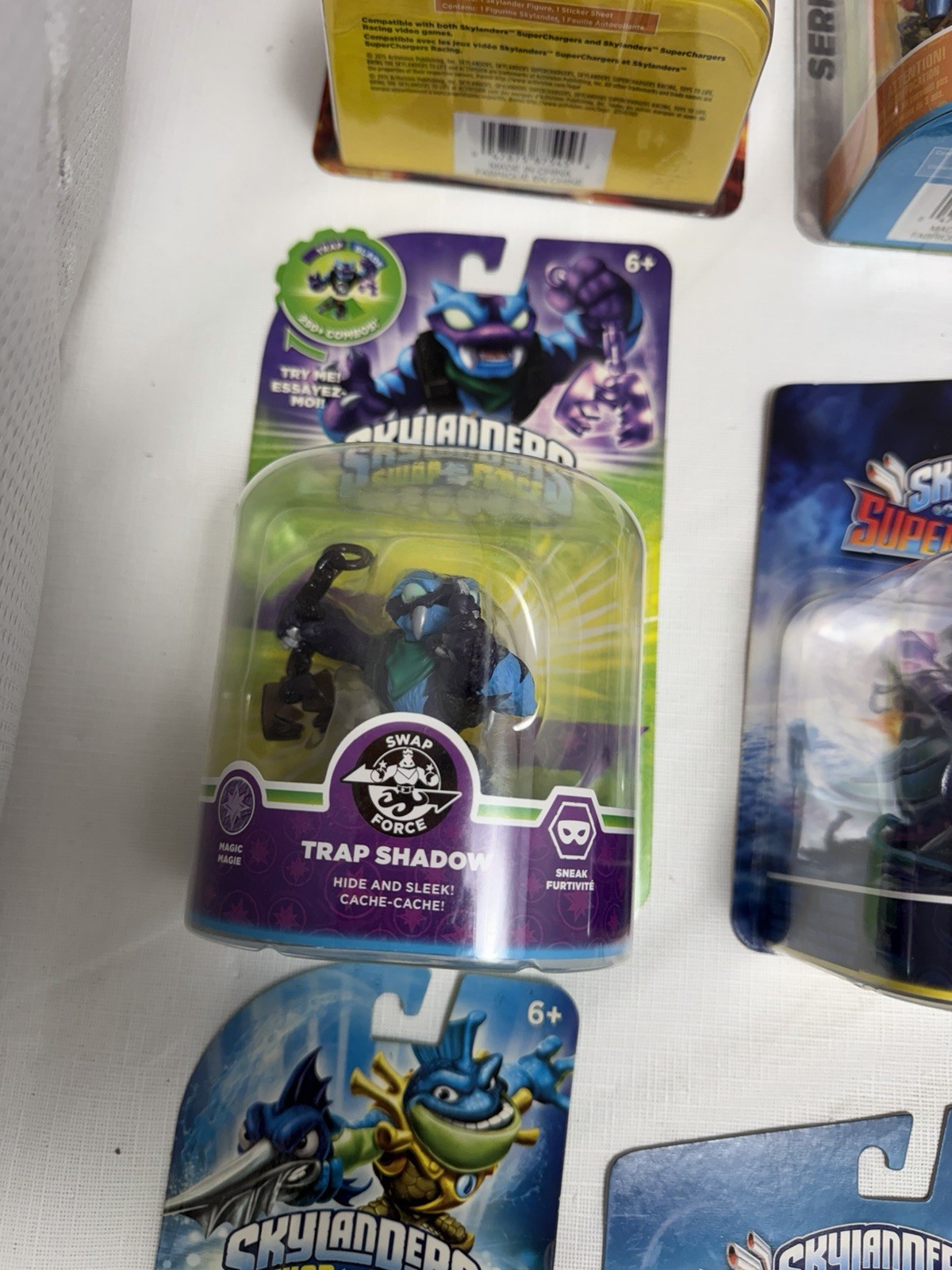Skylanders Superchargers Swap Force Lot Smash Hit Trap Sea Shadow Freeze Blade