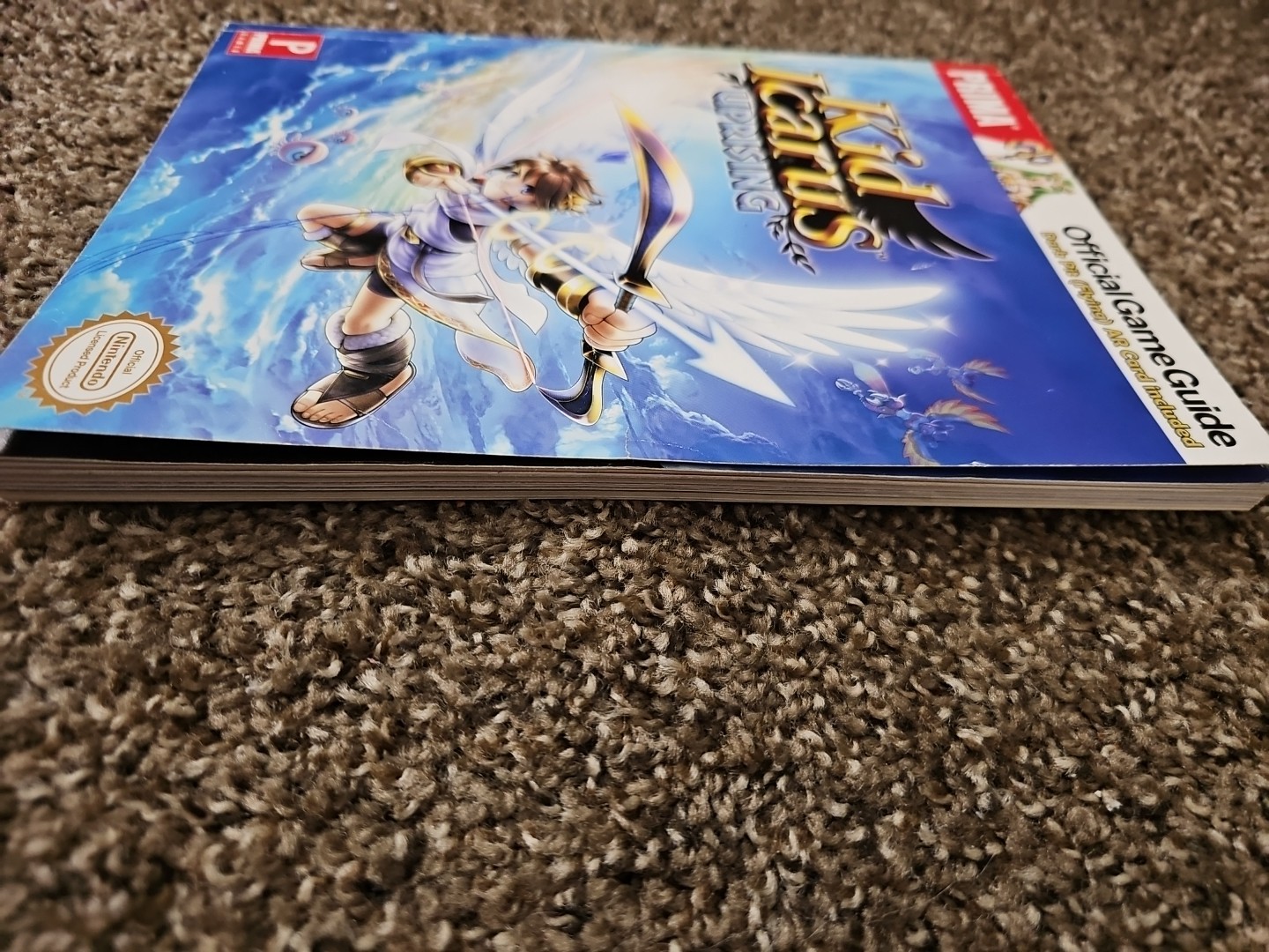 Kid Icarus Uprising Prima Official Strategy Guid – Paperback (NO AR) SEE PICS