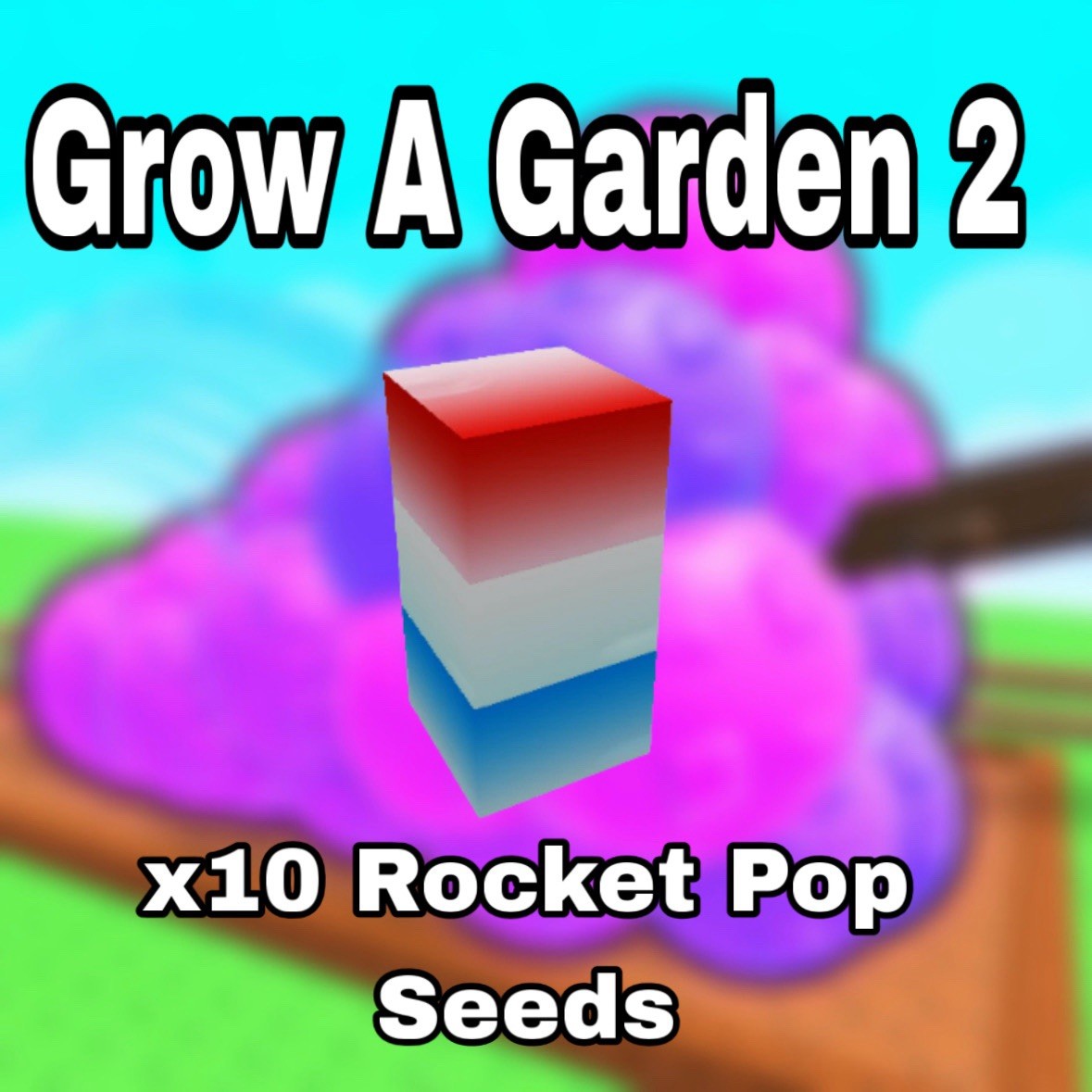 🌱x10 Rocket Pop 🌱 – 🪴Grow A Garden🪴 2 | GAG2 | FAST | CHEAP