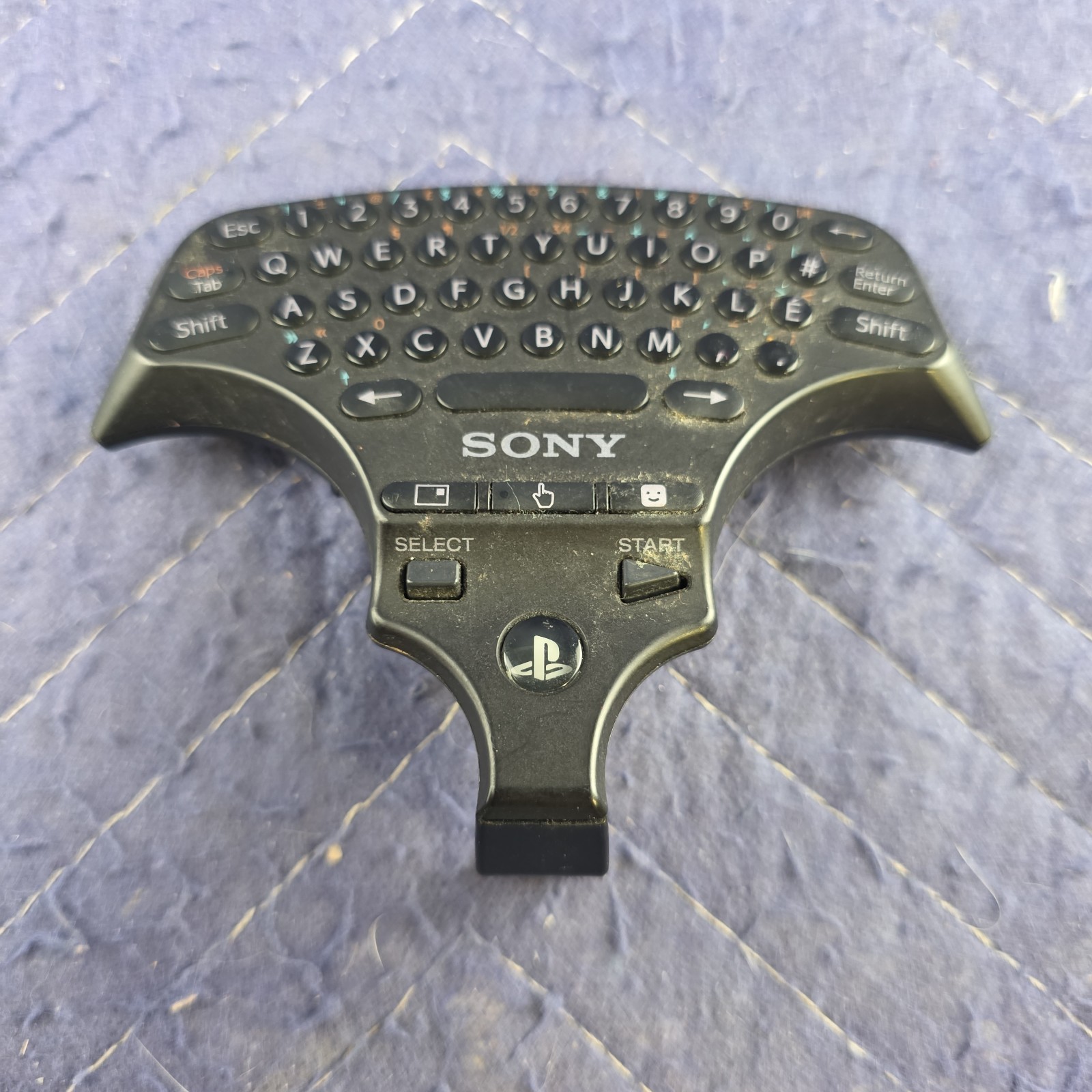 Sony PlayStation 3 Wireless Keypad Keyboard Controller Attachment