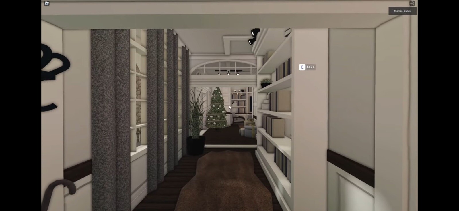 BLOXBURG CHRISTMAS WINTER 2STORY HOME!FAST DETAILED BUILDER FOR AFFORDABLE PRICE