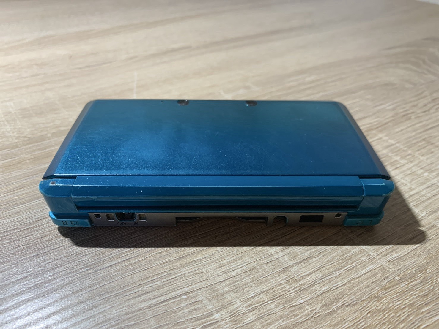 0689 Nintendo 3DS Aqua Blue Normal TESTED 290g