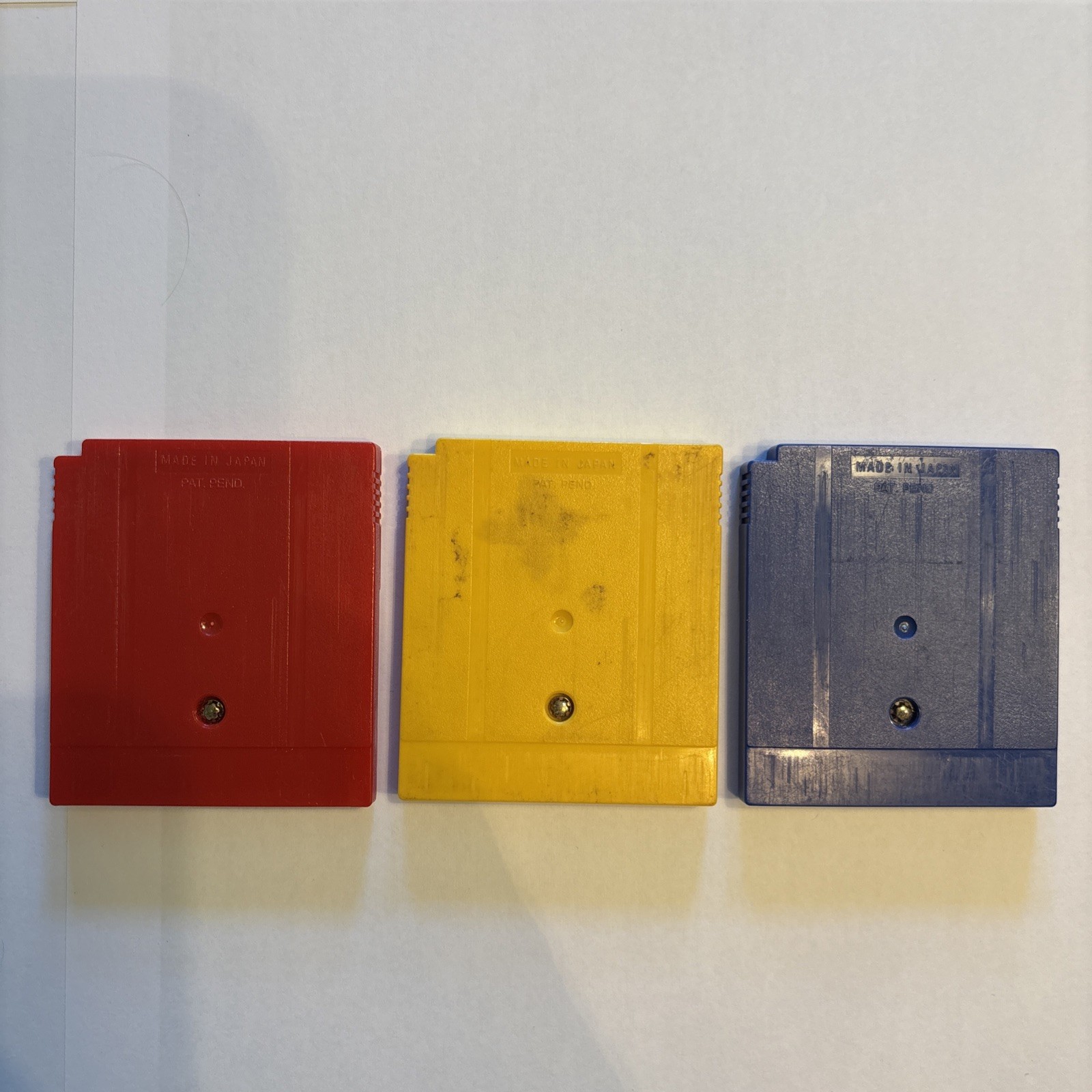 Pokemon RED BLUE YELLOW Authentic Complete in Box CIB Nintendo GAMEBOY