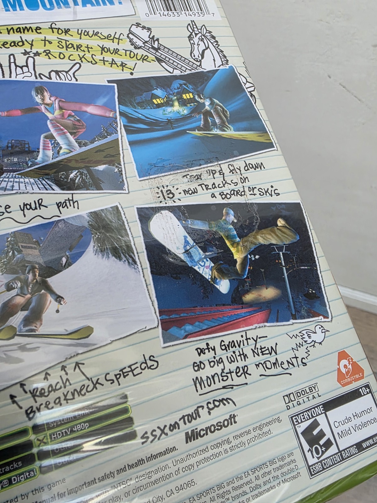 SSX On Tour Microsoft Xbox new