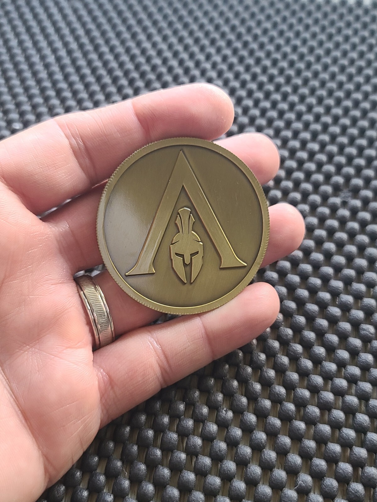 Xbox Assassin’s Creed Odyssey Best Buy Coin Medal Rare Promo Playstation UBISOFT