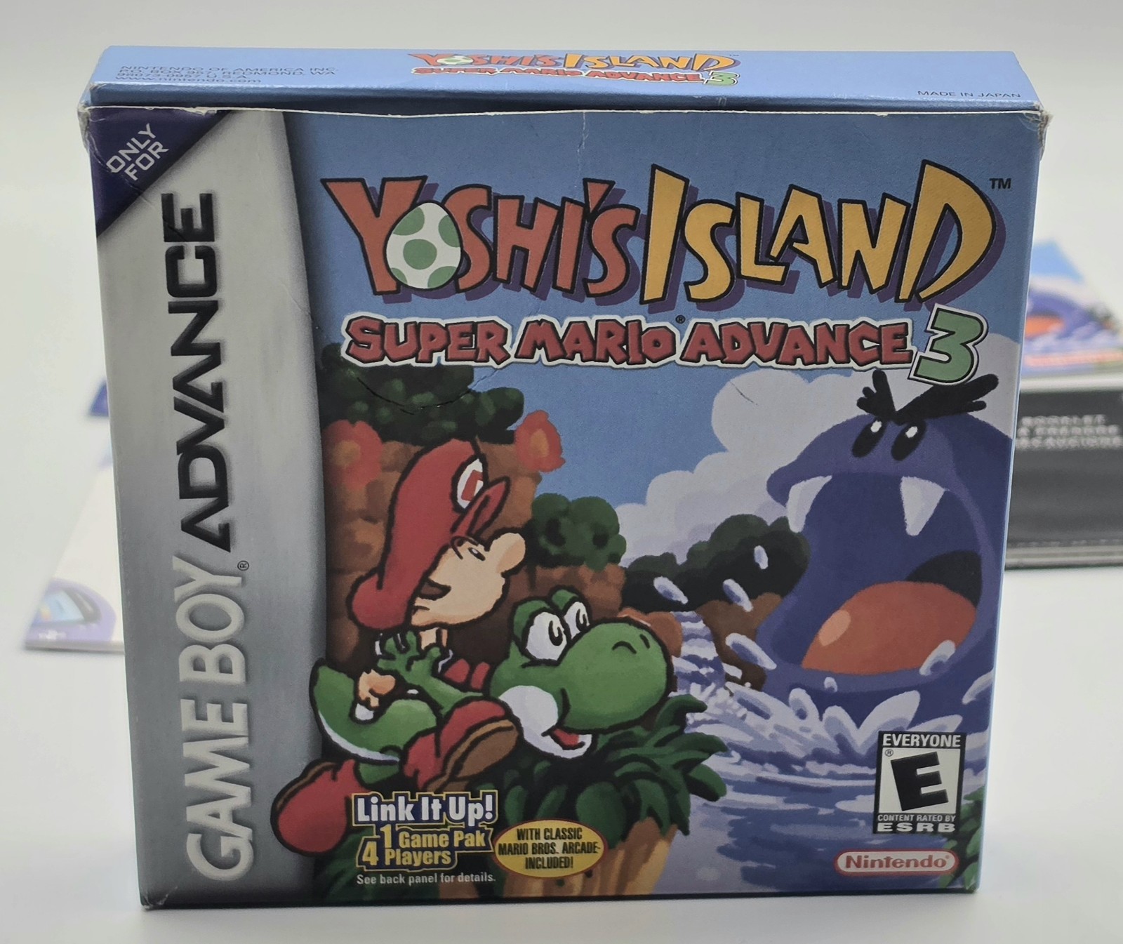 Yoshi’s Island Super Mario Advance 3 Gameboy Advance – CIB, Tested! –