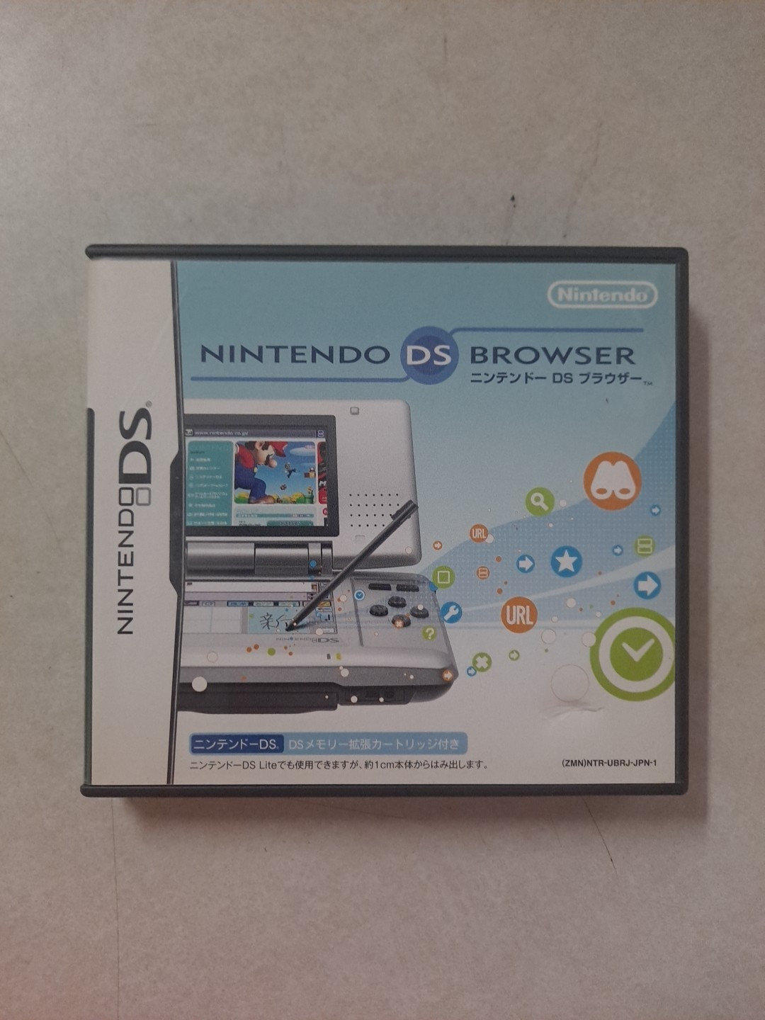 Nintendo DS Internet Browser Cartridge & Memory Expansion Pak – CIB Complete