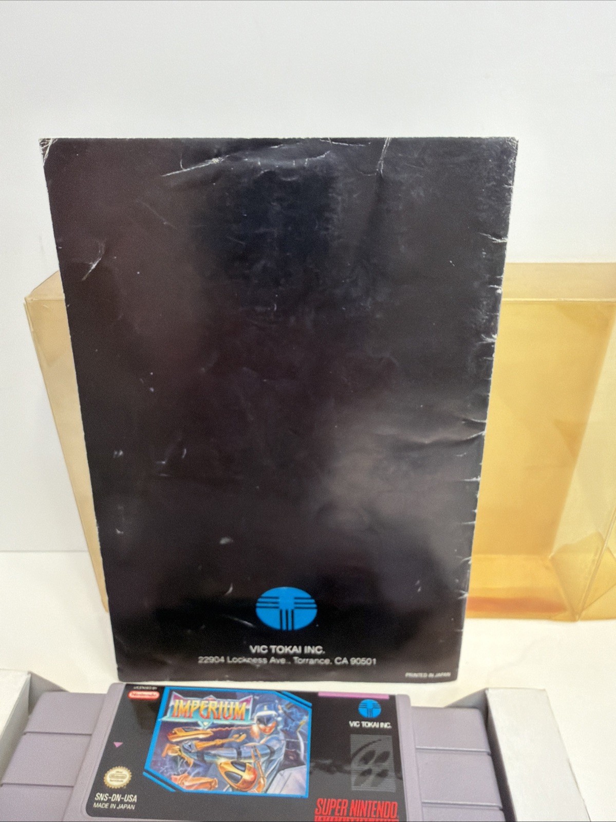 Imperium SNES Super Nintendo Game CIB Complete VGC Protective Case