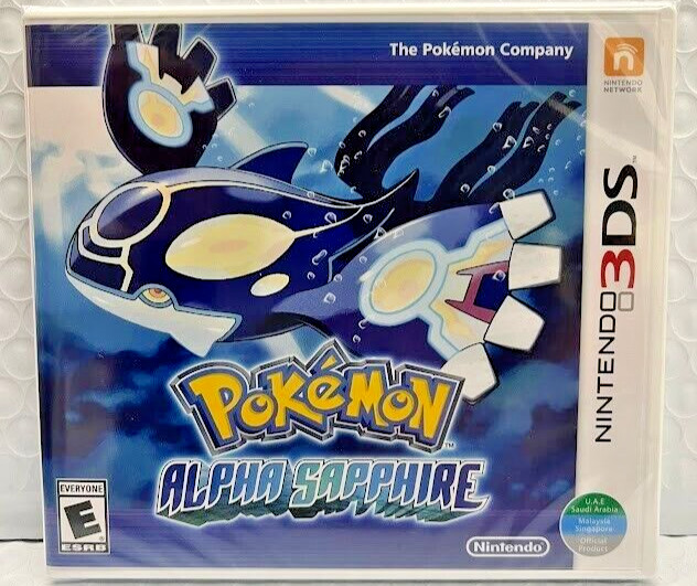 Pokemon X + Y + Alpha Sapphire + Omega Ruby 3DS Brand New 4 Game Bundle Sealed