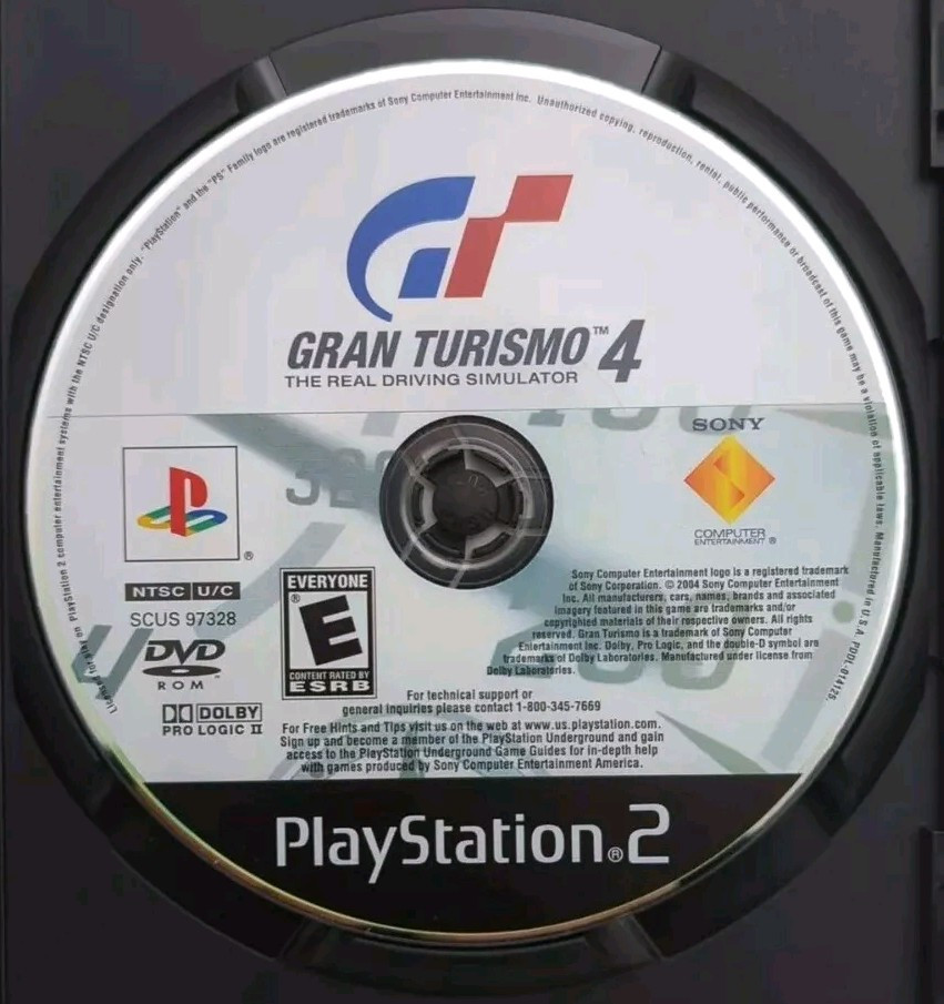 Gran Turismo 4 (Sony PlayStation 2, 2004) CIB, Black Label, PS2