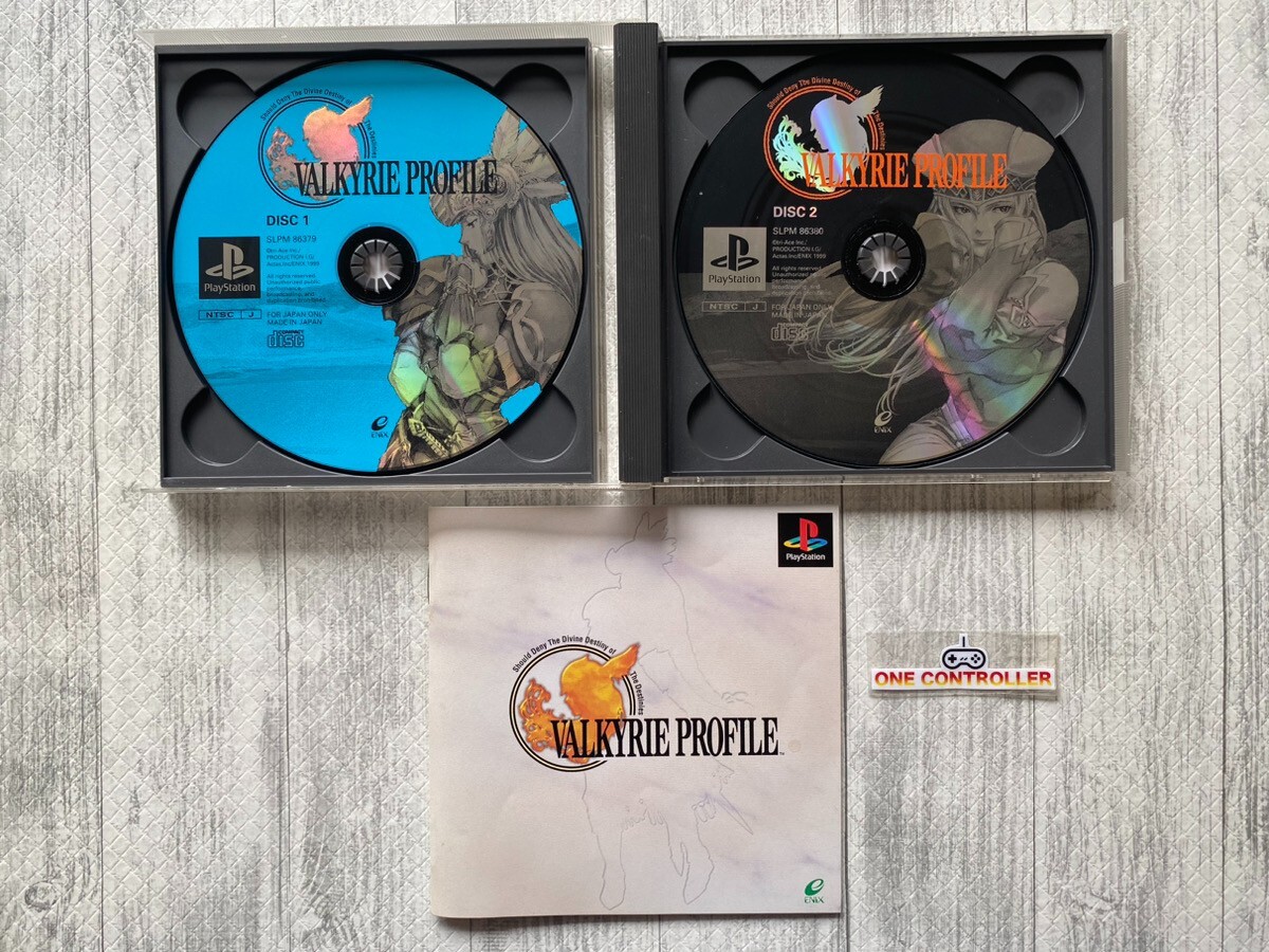 SONY PS 1 & 2 Star Ocean 2 & 3 & Valkyrie Profile 1 2 set from Japan