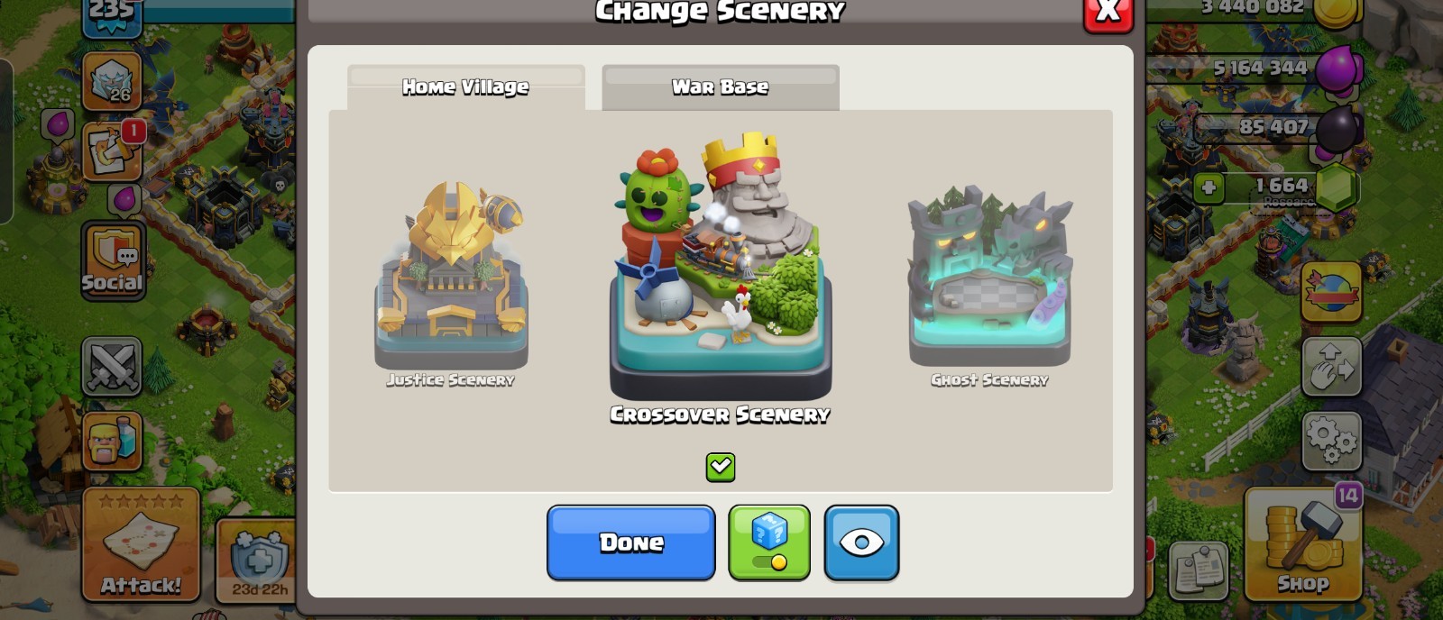 COC TH18 🔥NEW Base & Heroes 86-99-73-75-43-1, CROSSOVER SCENERY 2K NAME CHANGE