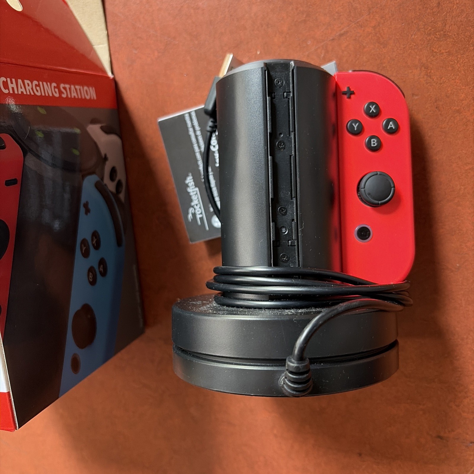 Nintendo Switch OLED 64GB Neon Blue Red Console Bundle – Near Mint – 3 JoyCons