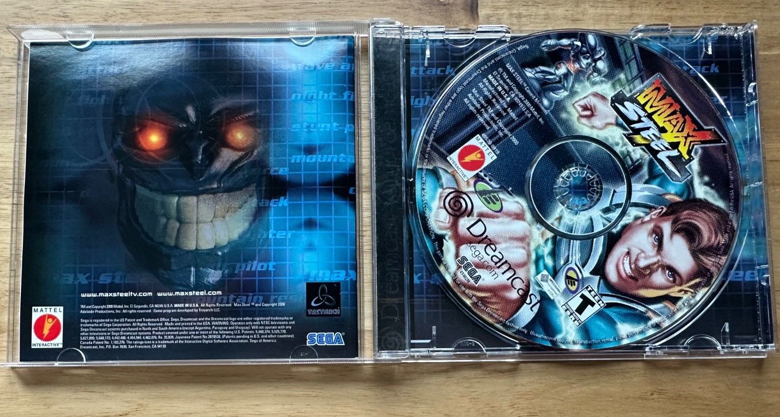Max Steel Covert Missions For Sega Dreamcast Complete CIB