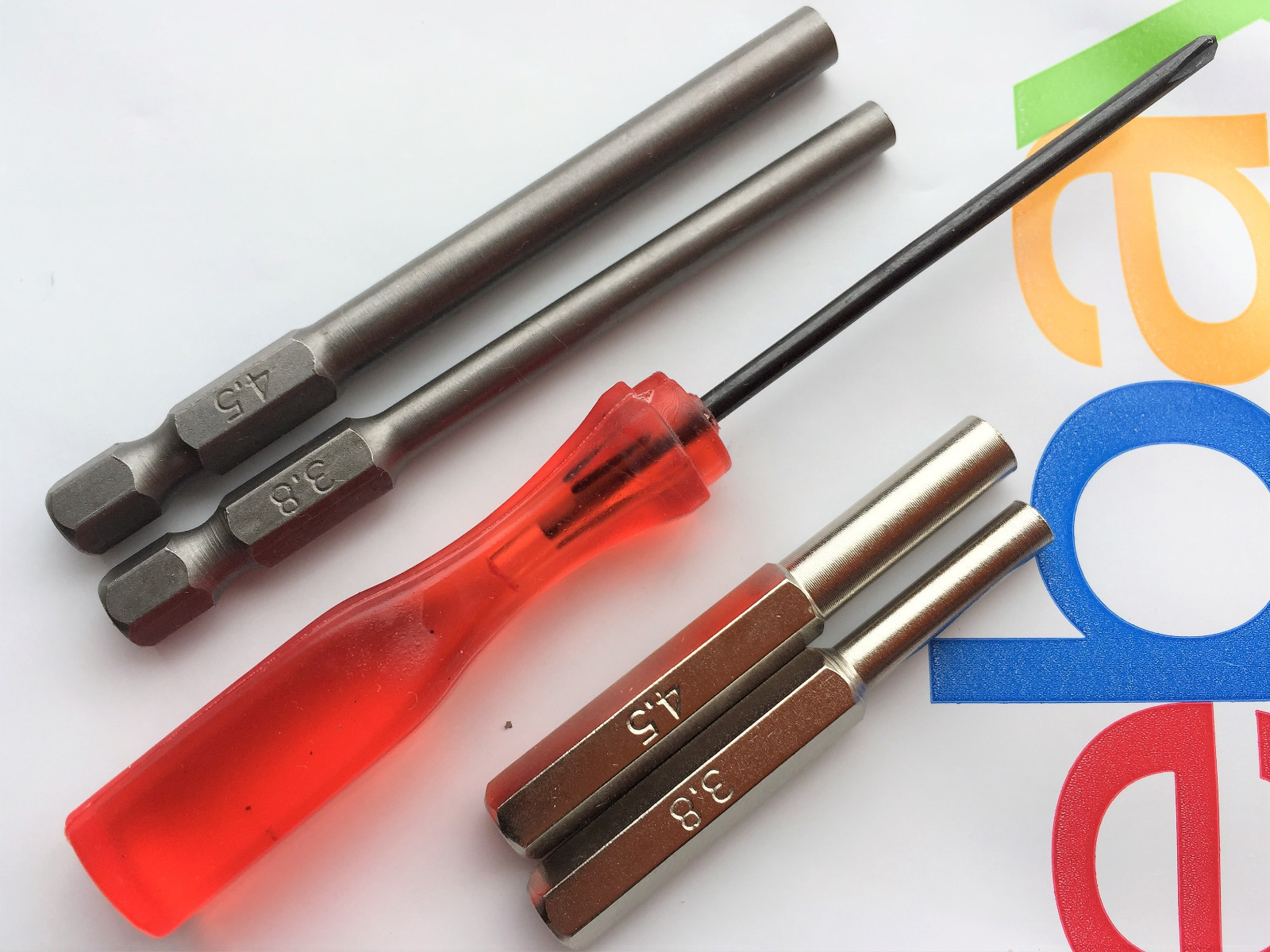 3.8mm 4.5mm Security Bit Tool Kit Switch Nintendo GBA Sega N64 NES Screwdriver