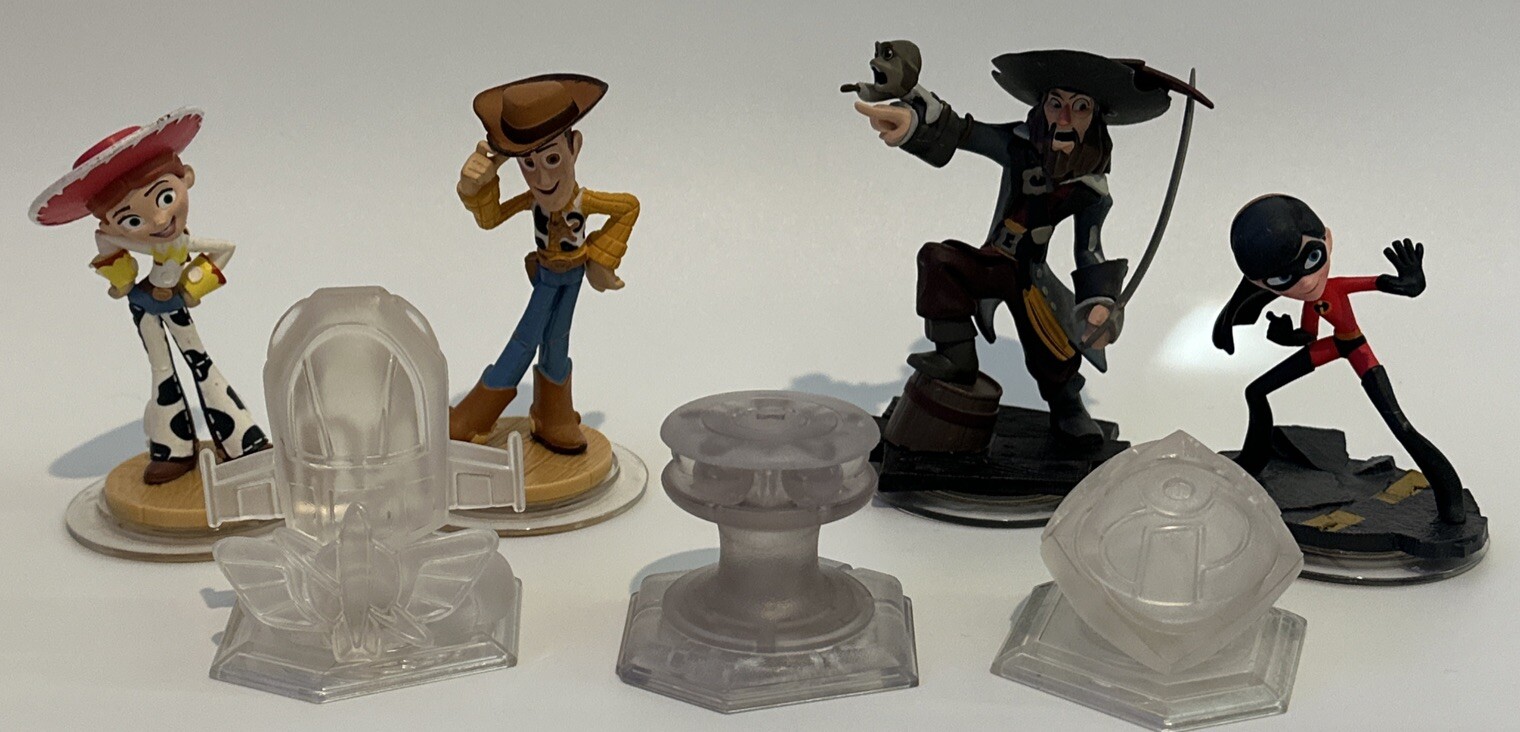 Disney Infinity Bundle Toy Story Playset With Woody, Jessie, & Buzz Lightyear