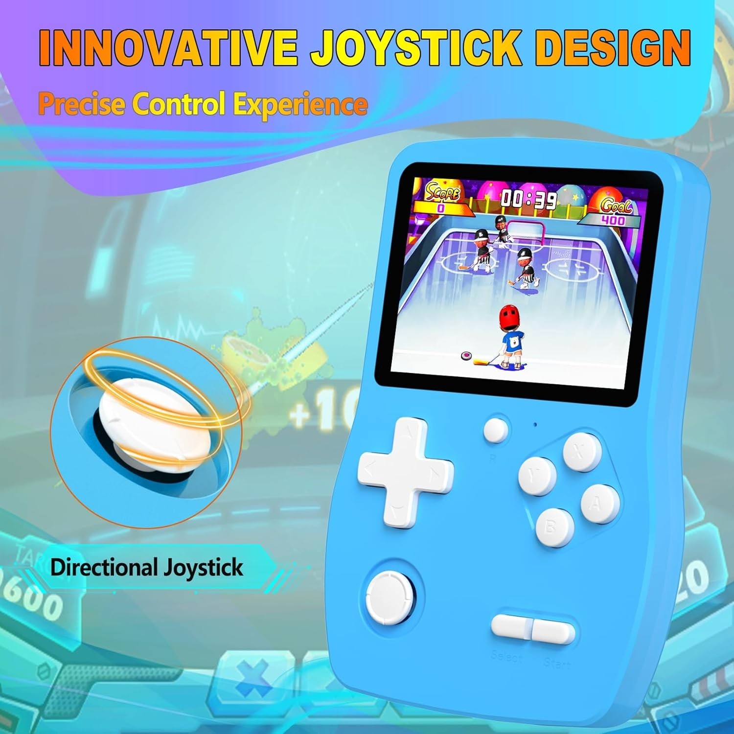 Fun & Educational 32-Bit Game Player: 139 Retro Games, Ideal Gift for Kids