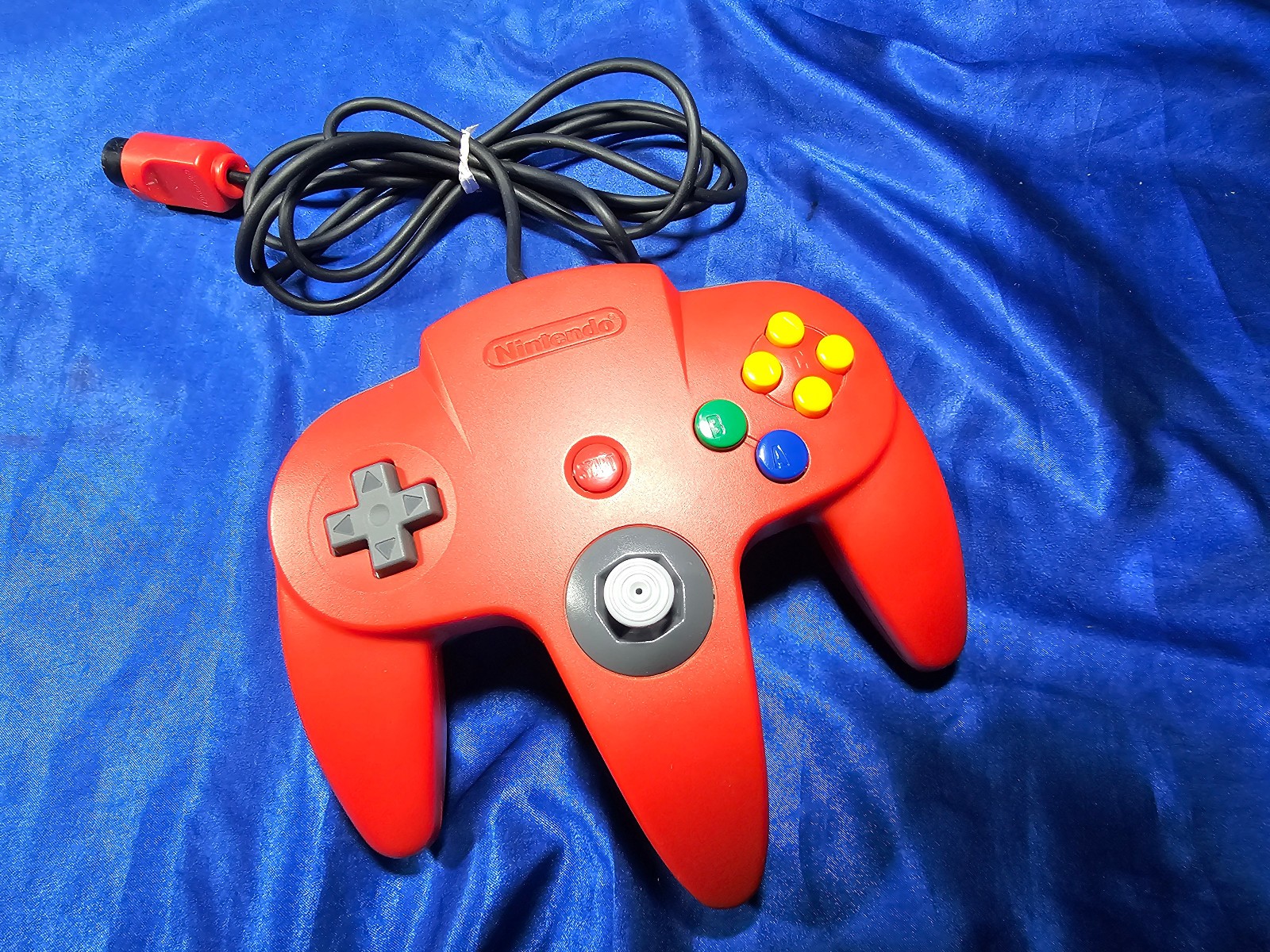 Nintendo 64 Console Black With OEM Power Supply & AV Cable