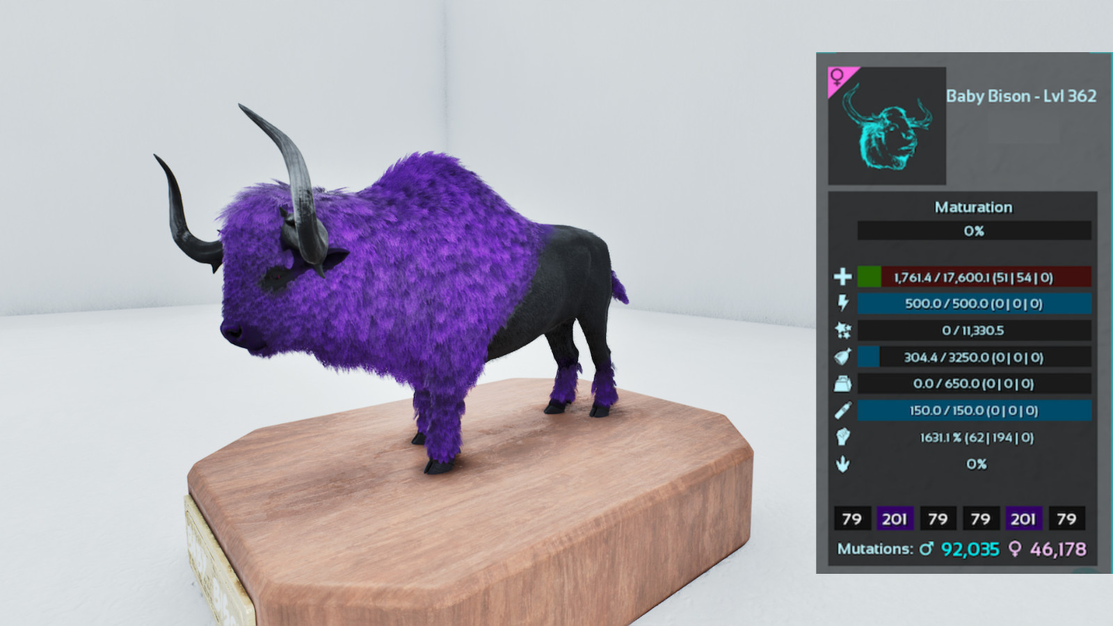 🔥ARK Survival Ascended OFFICIAL PVE – BISON TOP STATS SOLID