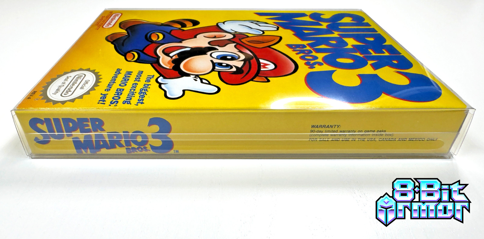 10 Box Protectors for NINTENDO NES Video Game Boxes! Clear Display Cases CIB New