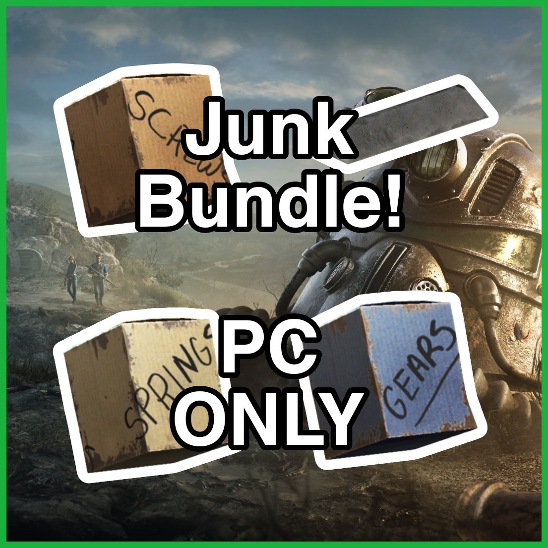 ☢️ 70k each junk, 25k each flux BUNDLE! ☢️- PC ONLY F 76
