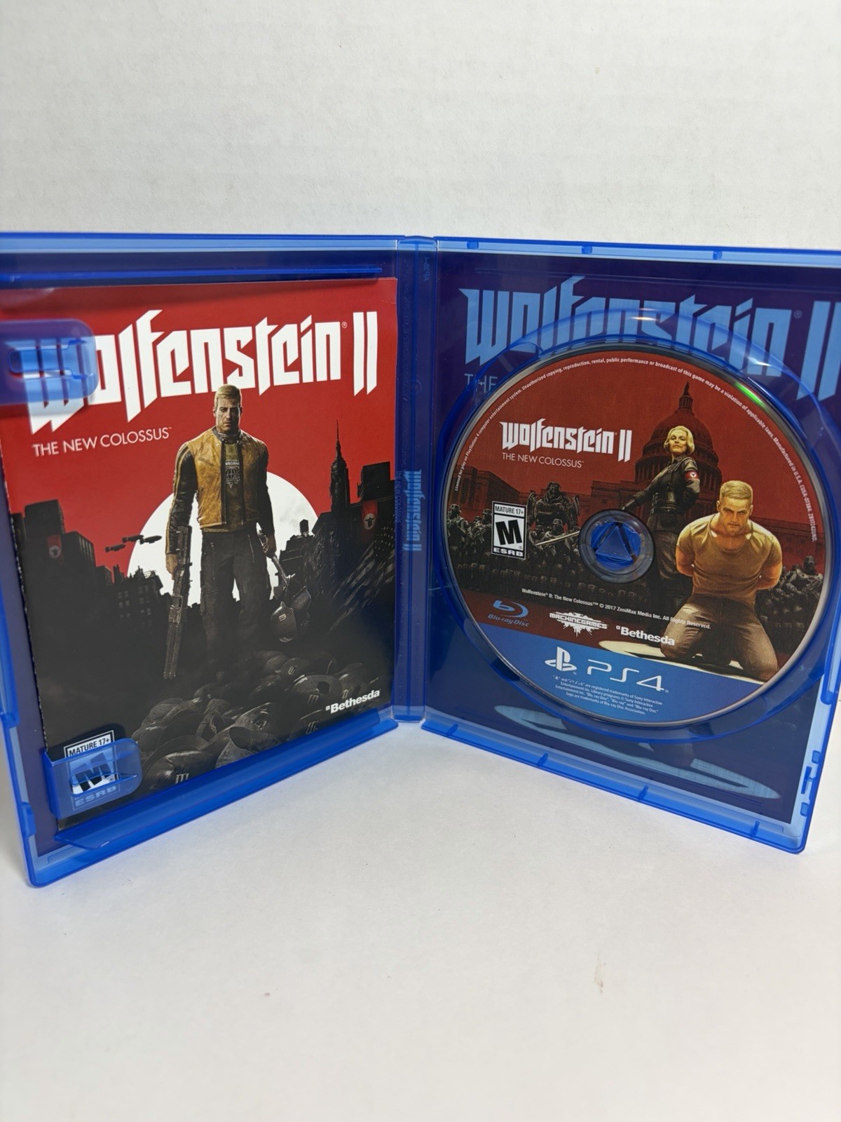 Wolfenstein II 2 The New Colossus PS4 Sony PlayStation 4 – CIB Tested & Working